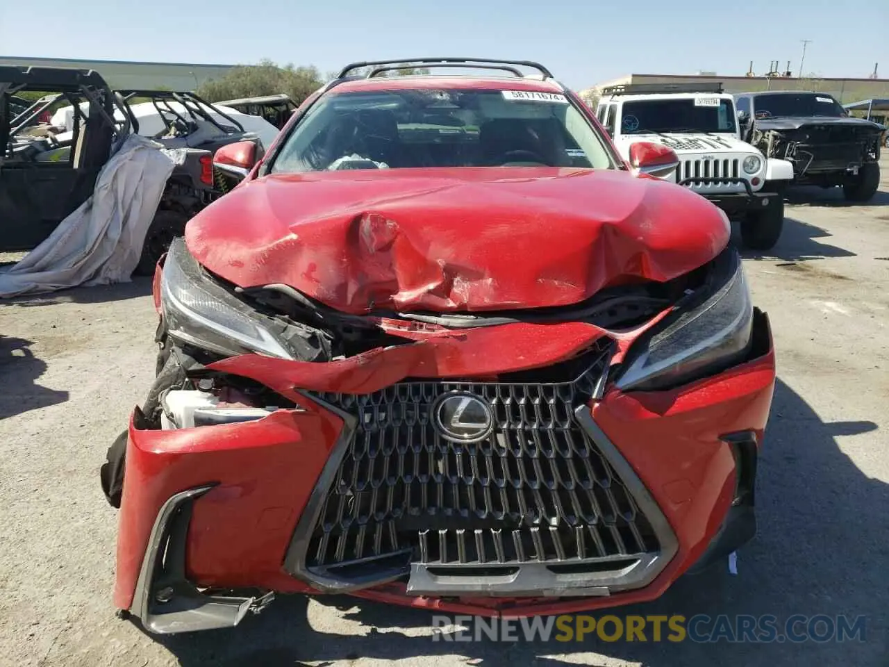 5 Photograph of a damaged car 2T2ADCAZ8RC013052 LEXUS NX 250 BAS 2024