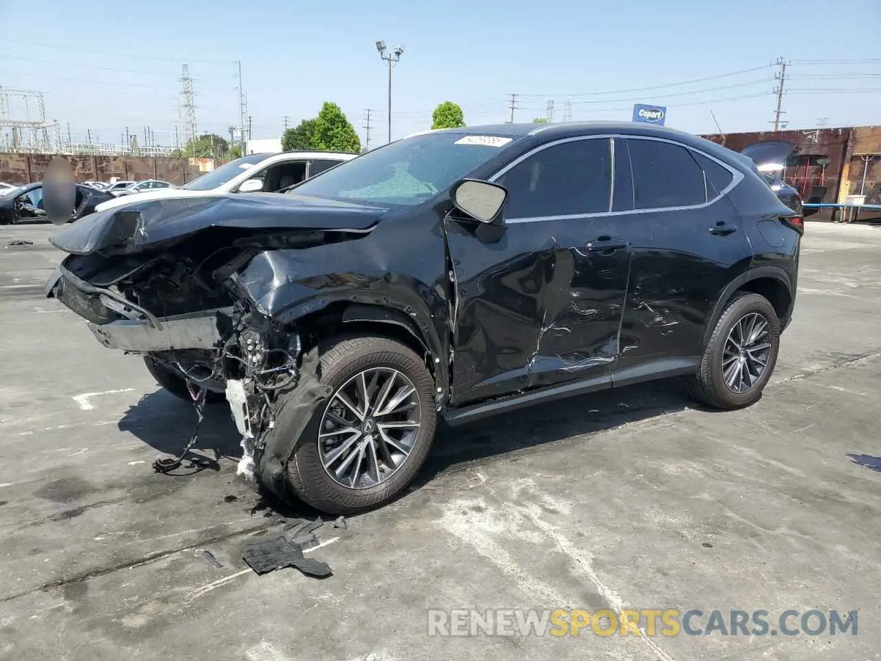 1 Photograph of a damaged car 2T2ADCAZ9RC012170 LEXUS NX 250 BAS 2024