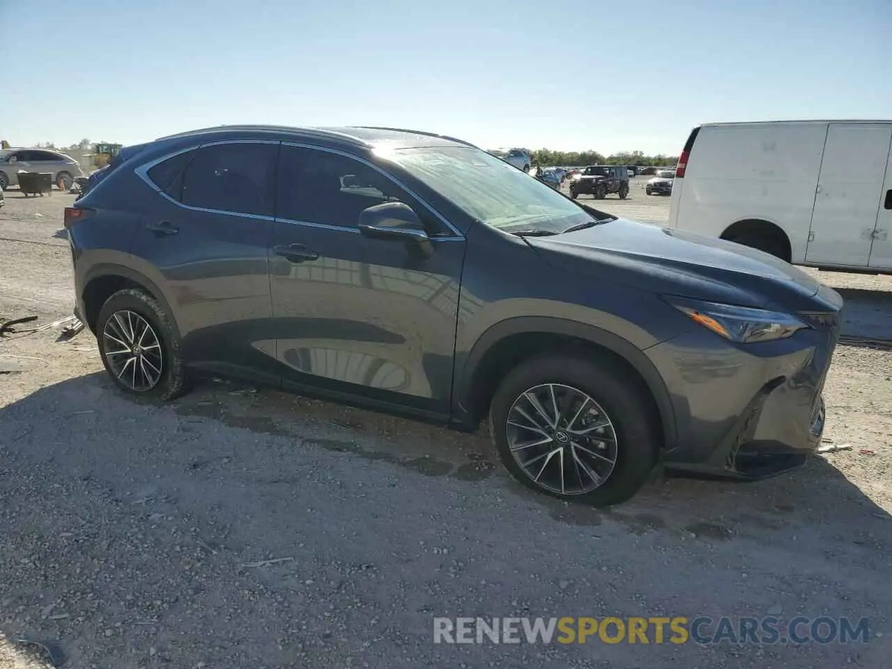 4 Photograph of a damaged car 2T2ADCAZ7SC023643 LEXUS NX 250 BAS 2025