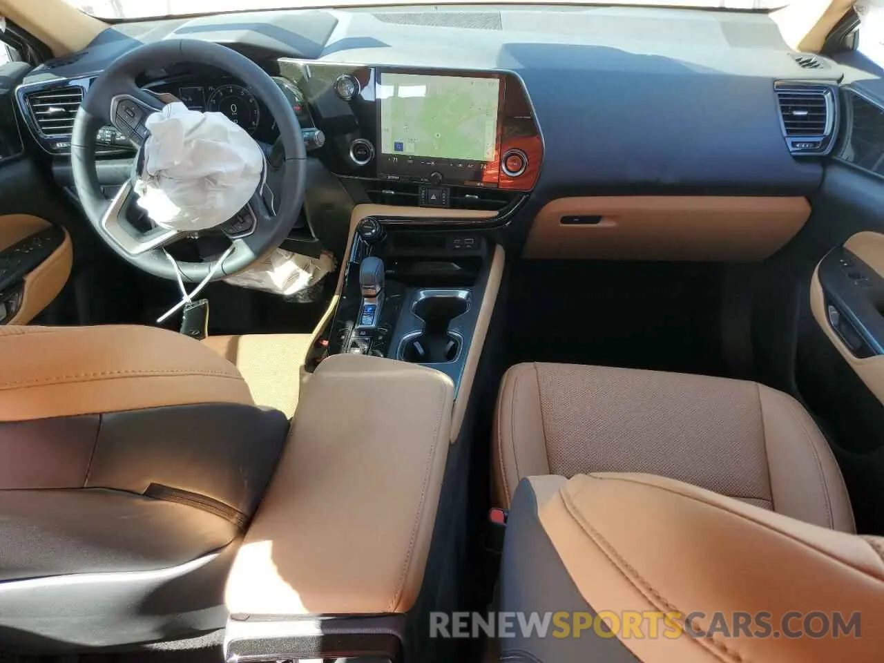 8 Photograph of a damaged car 2T2ADCAZ7SC023643 LEXUS NX 250 BAS 2025