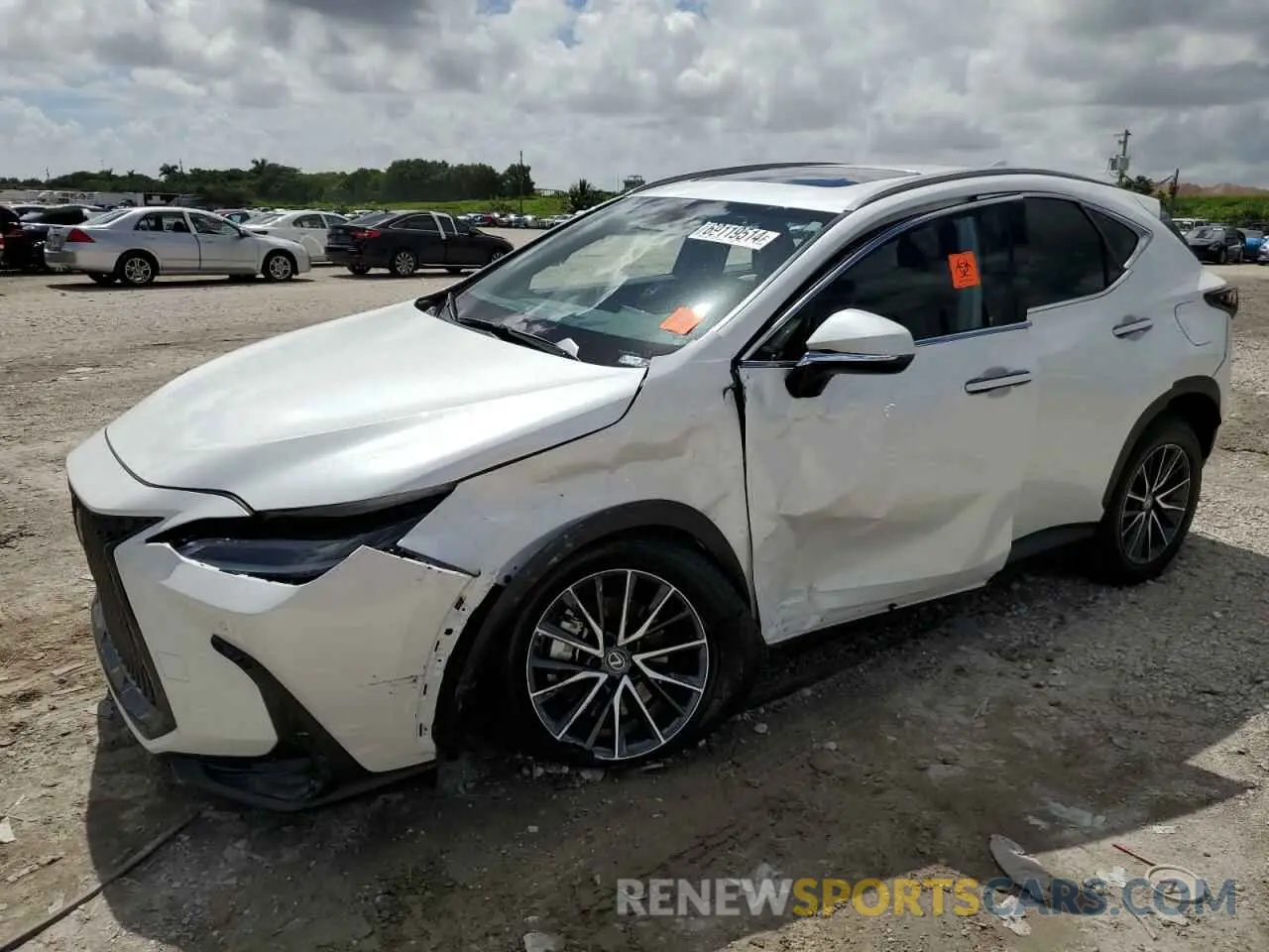 1 Photograph of a damaged car 2T2GDCAZ0RC010043 LEXUS NX 250 PRE 2024