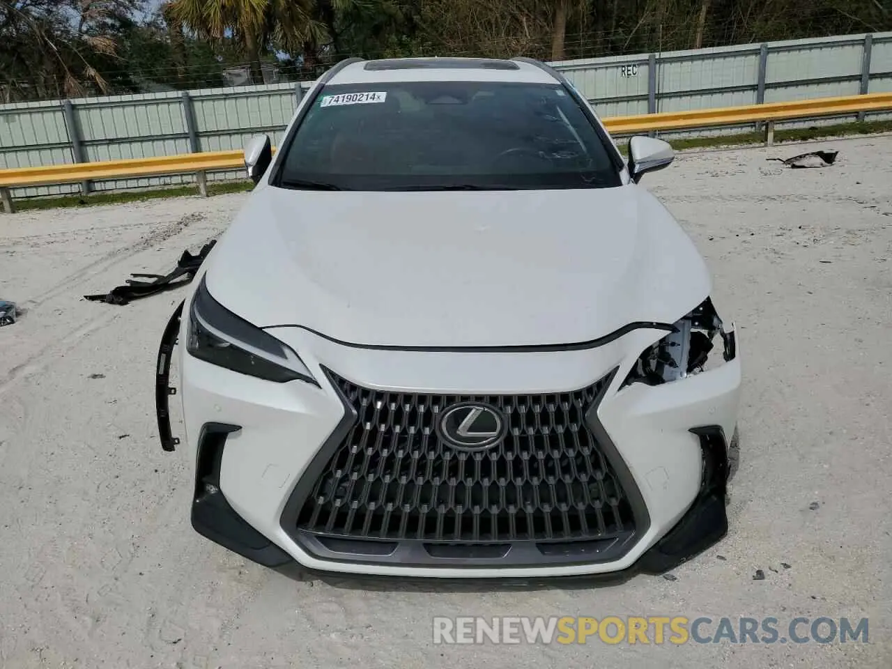 5 Photograph of a damaged car 2T2GDCAZ2RC006253 LEXUS NX 250 PRE 2024