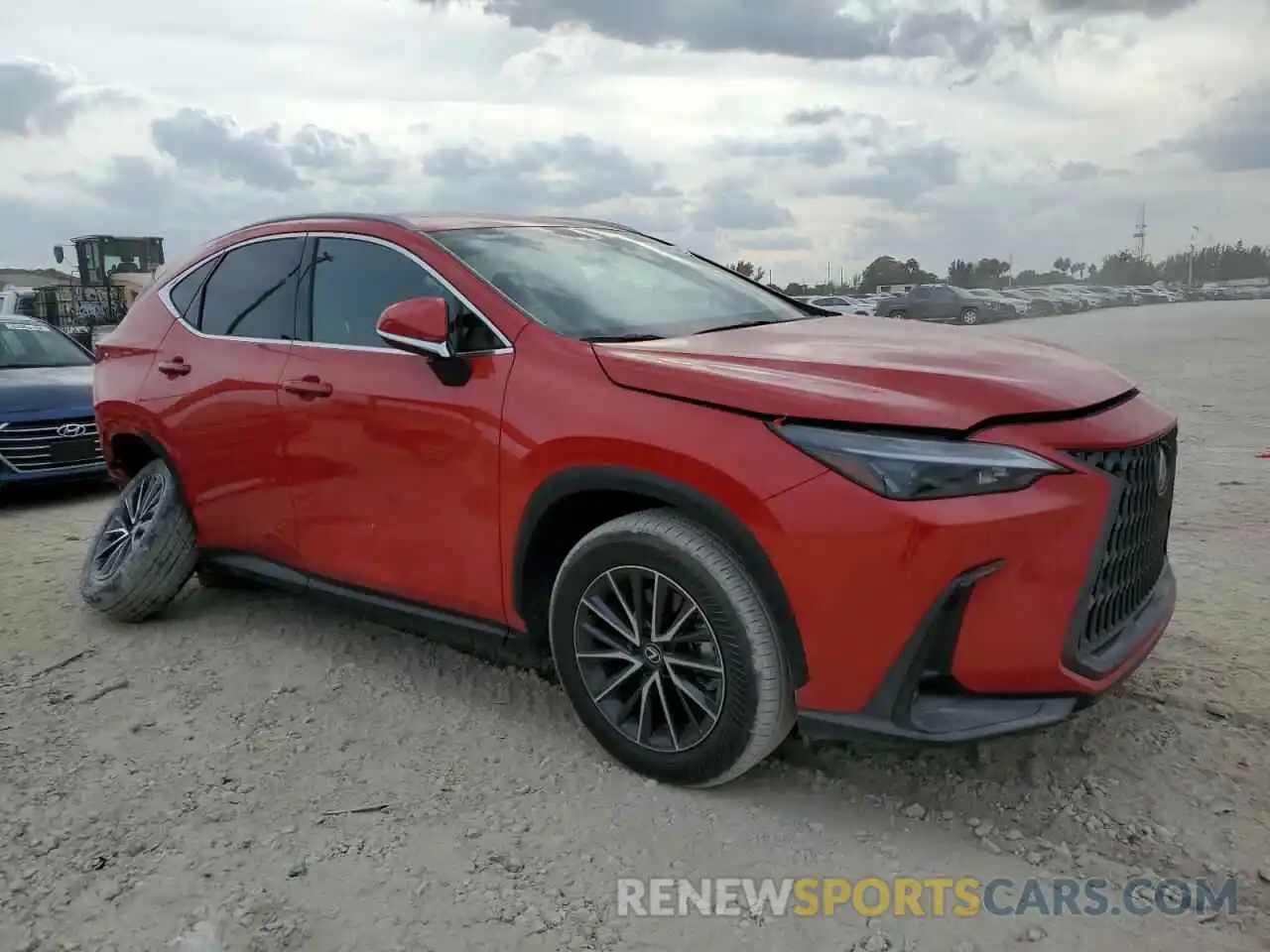 4 Photograph of a damaged car 2T2GDCAZ3RC012563 LEXUS NX 250 PRE 2024