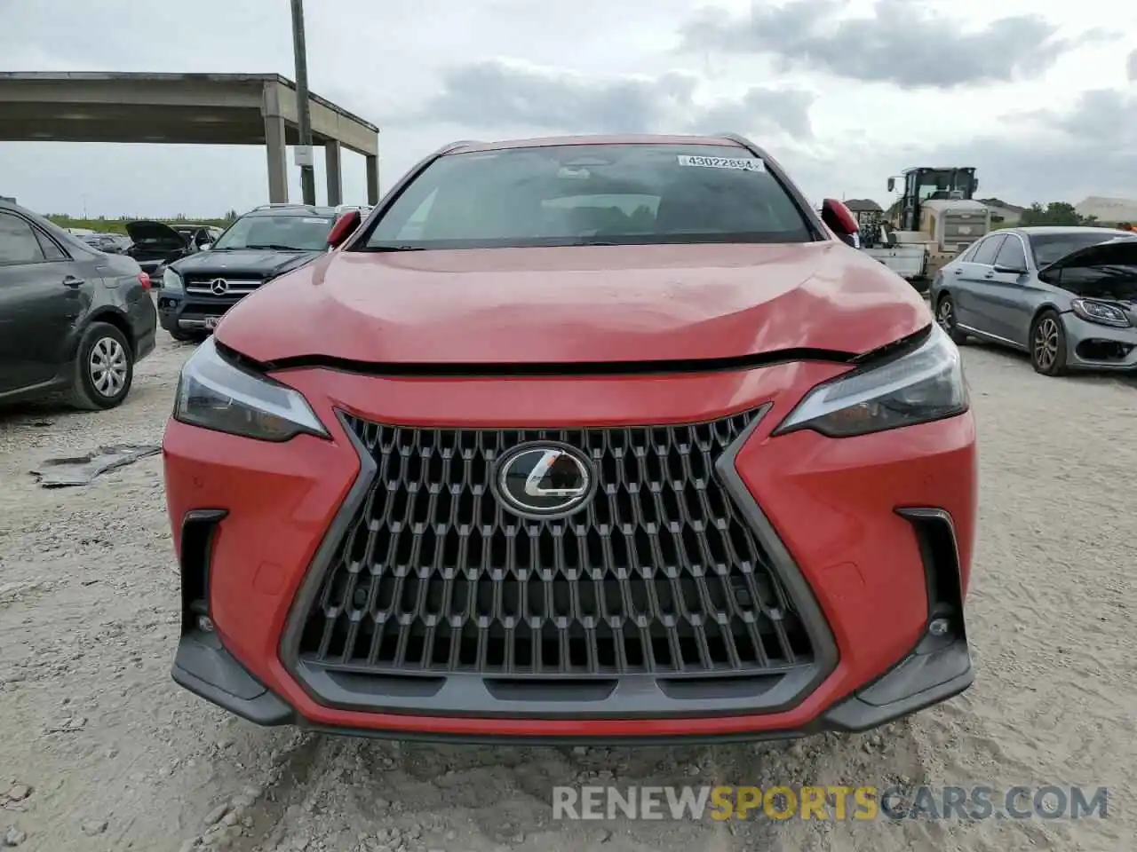 5 Photograph of a damaged car 2T2GDCAZ3RC012563 LEXUS NX 250 PRE 2024