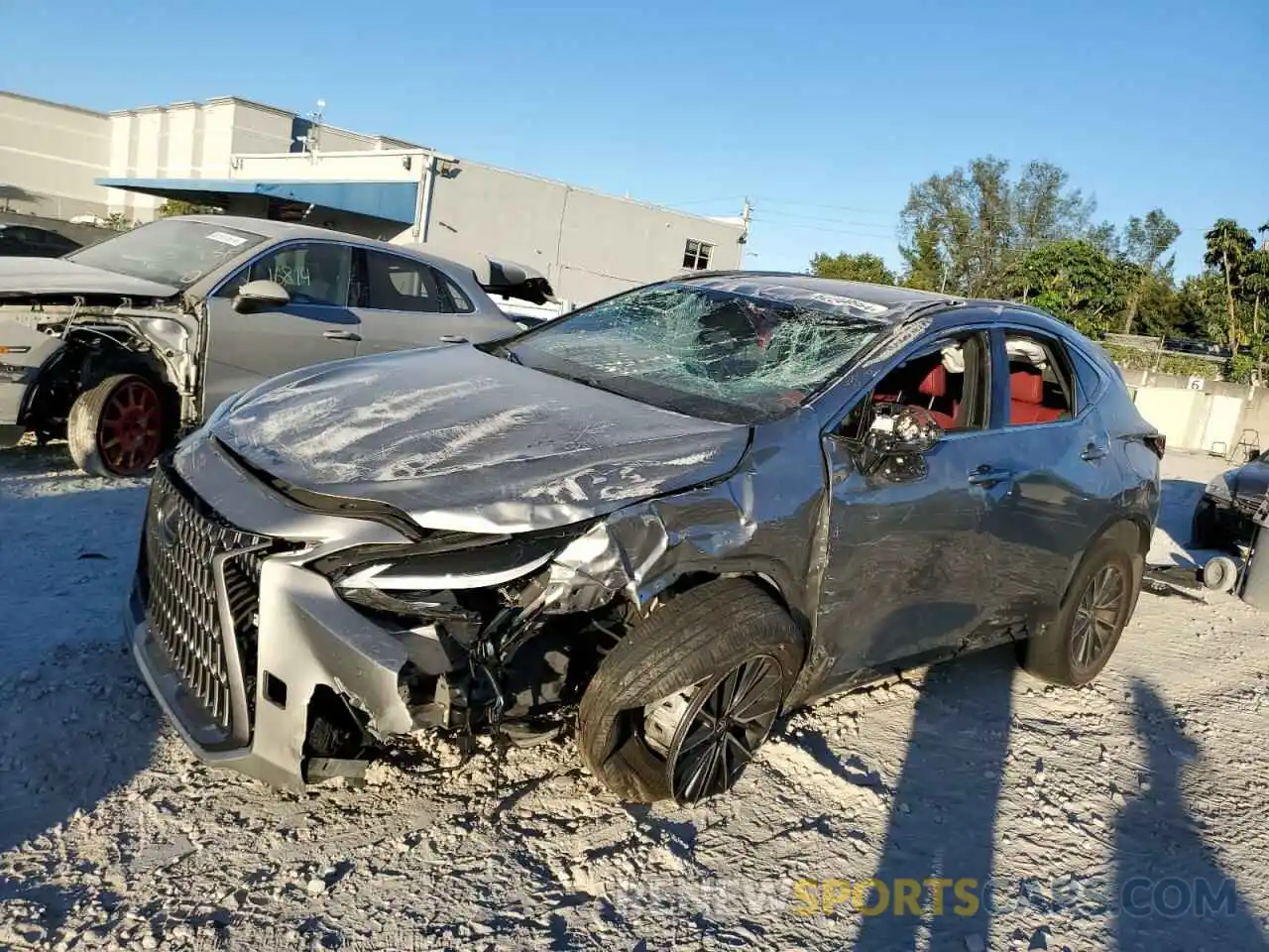 1 Photograph of a damaged car 2T2GDCAZ6RC009155 LEXUS NX 250 PRE 2024