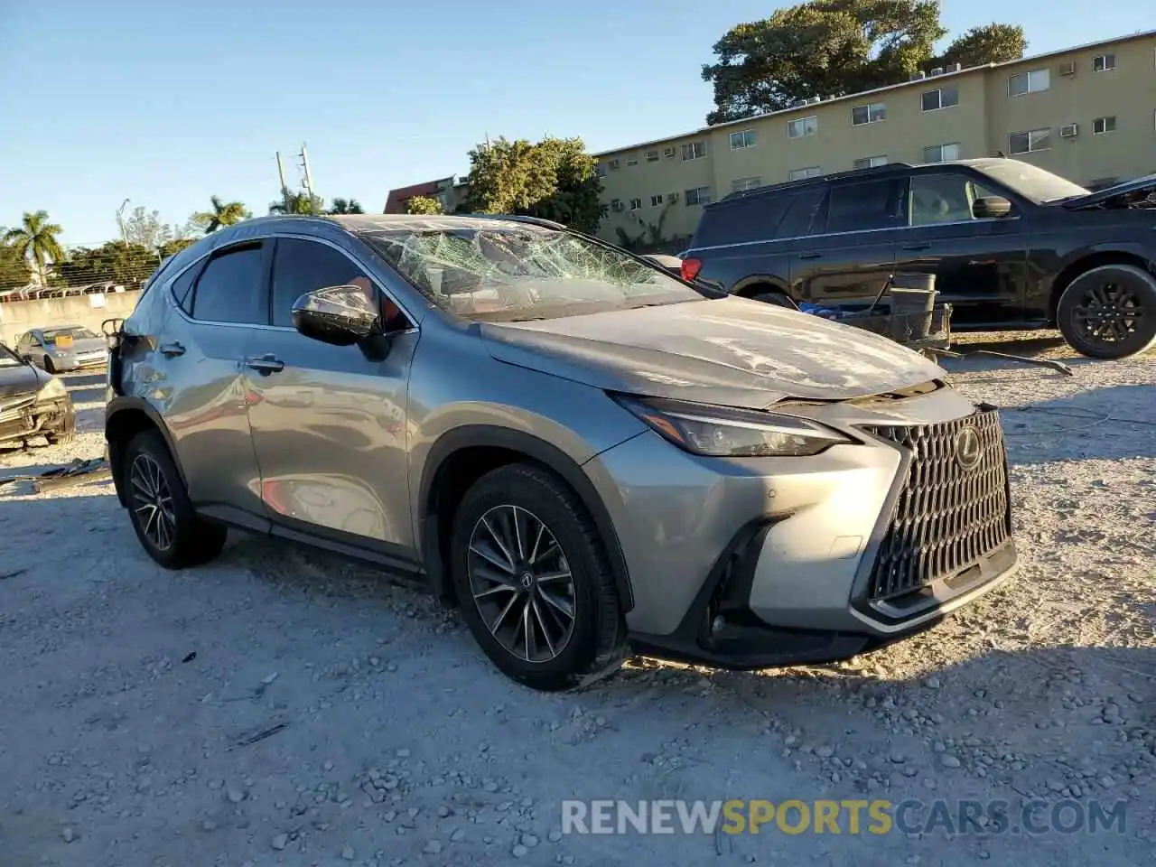 4 Photograph of a damaged car 2T2GDCAZ6RC009155 LEXUS NX 250 PRE 2024