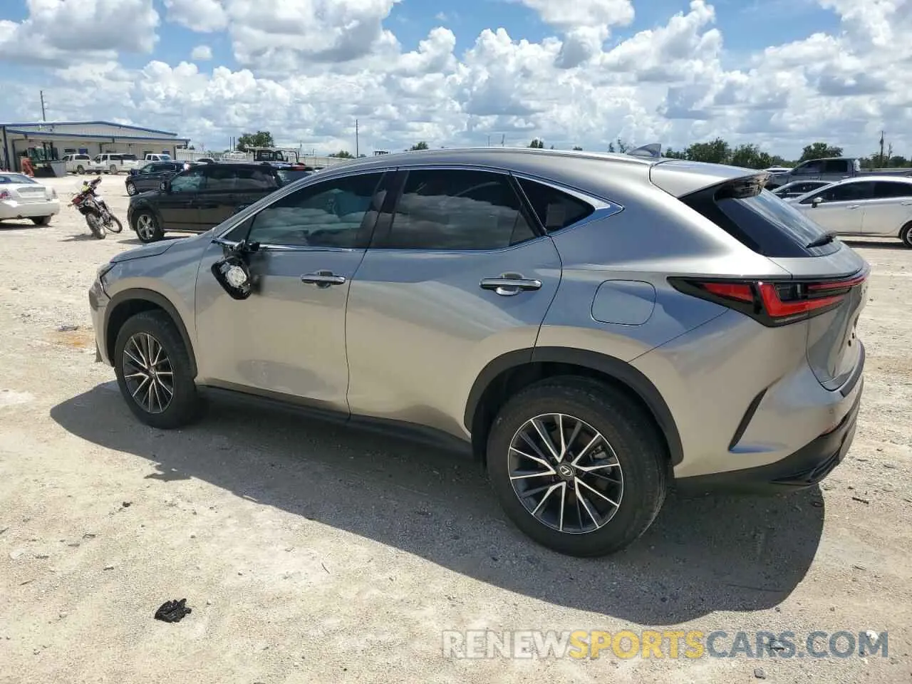 2 Photograph of a damaged car 2T2GDCAZXRC014844 LEXUS NX 250 PRE 2024