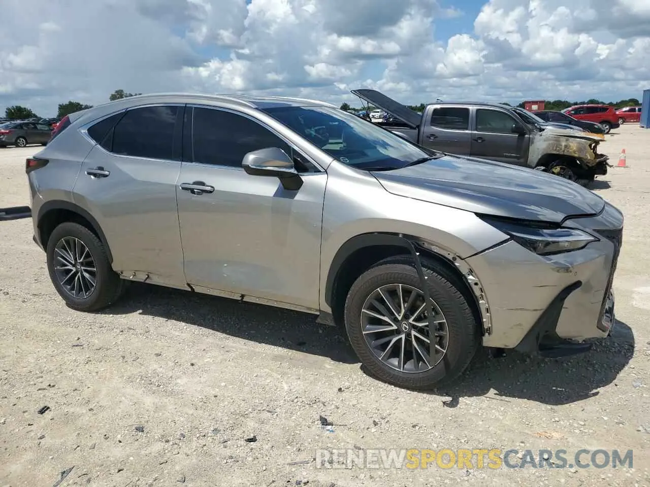 4 Photograph of a damaged car 2T2GDCAZXRC014844 LEXUS NX 250 PRE 2024