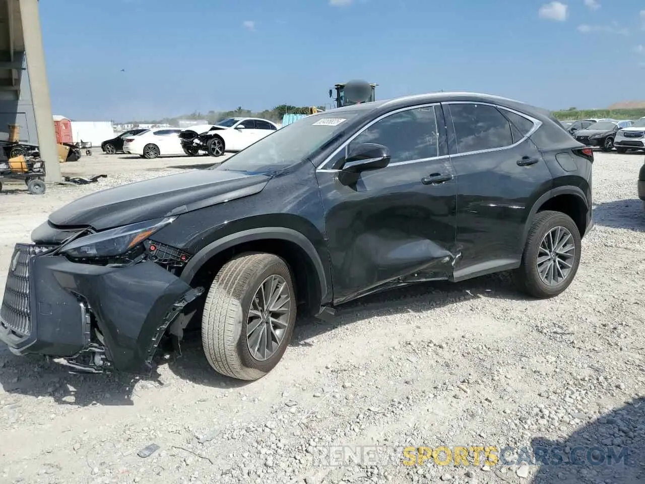 1 Photograph of a damaged car 2T2GDCAZ4SC022704 LEXUS NX 250 PRE 2025