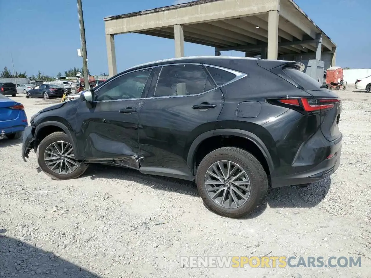 2 Photograph of a damaged car 2T2GDCAZ4SC022704 LEXUS NX 250 PRE 2025