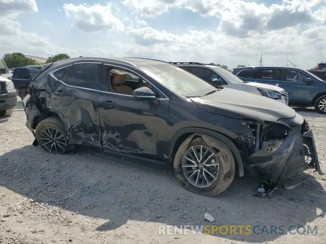 4 Photograph of a damaged car 2T2GDCAZ4SC022704 LEXUS NX 250 PRE 2025