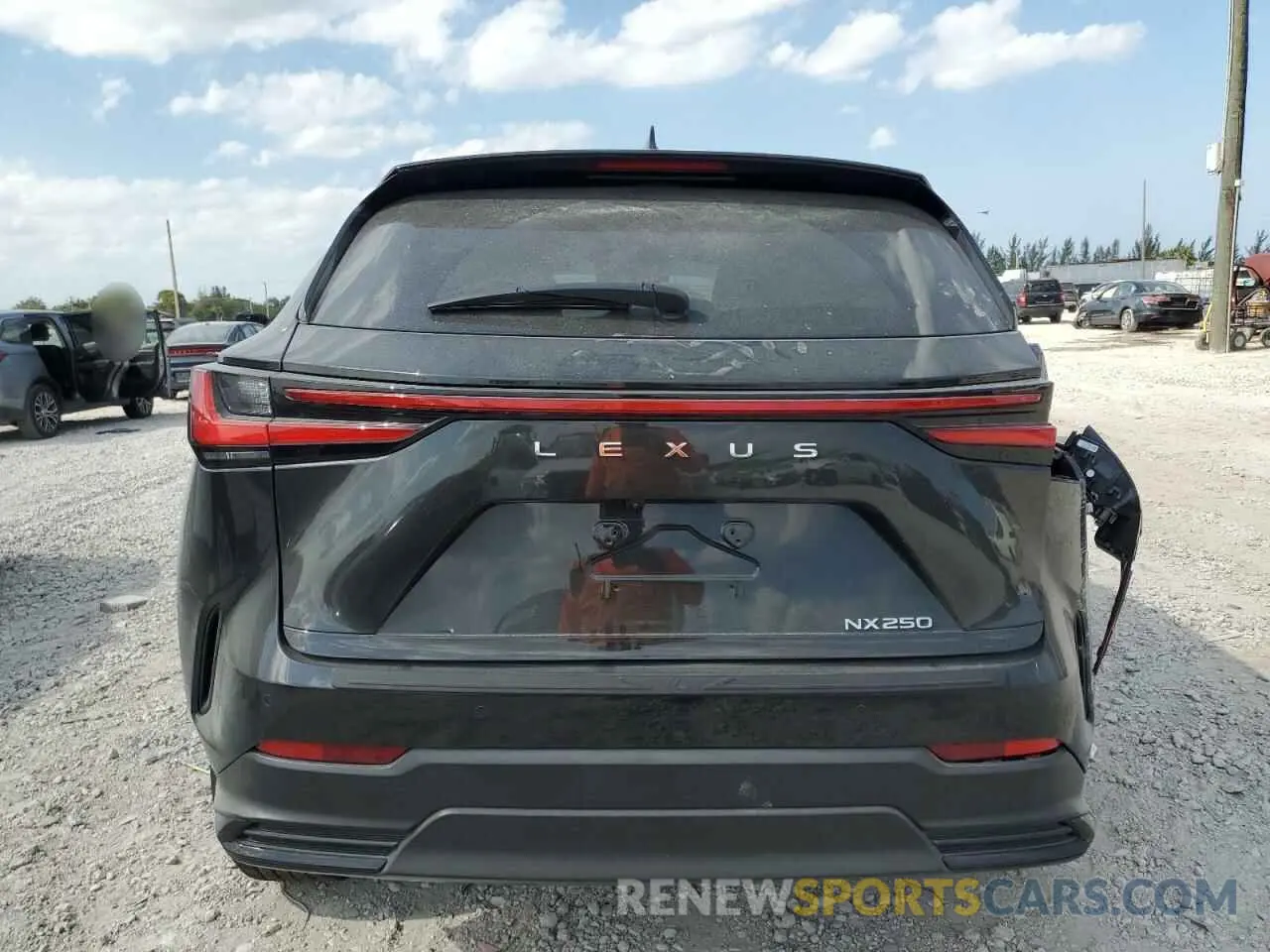 6 Photograph of a damaged car 2T2GDCAZ4SC022704 LEXUS NX 250 PRE 2025