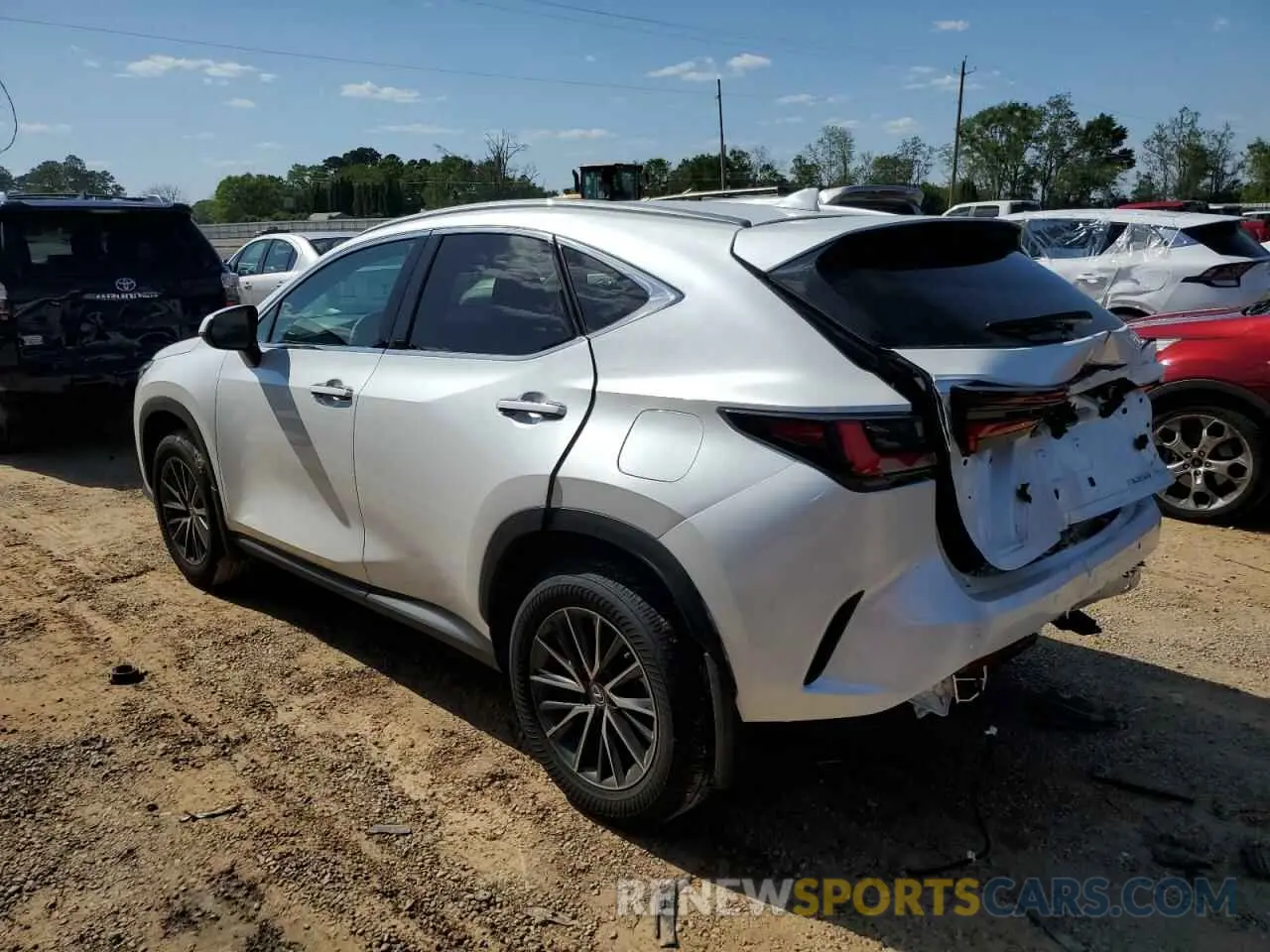 2 Photograph of a damaged car 2T2GDCAZ6SC016841 LEXUS NX 250 PRE 2025