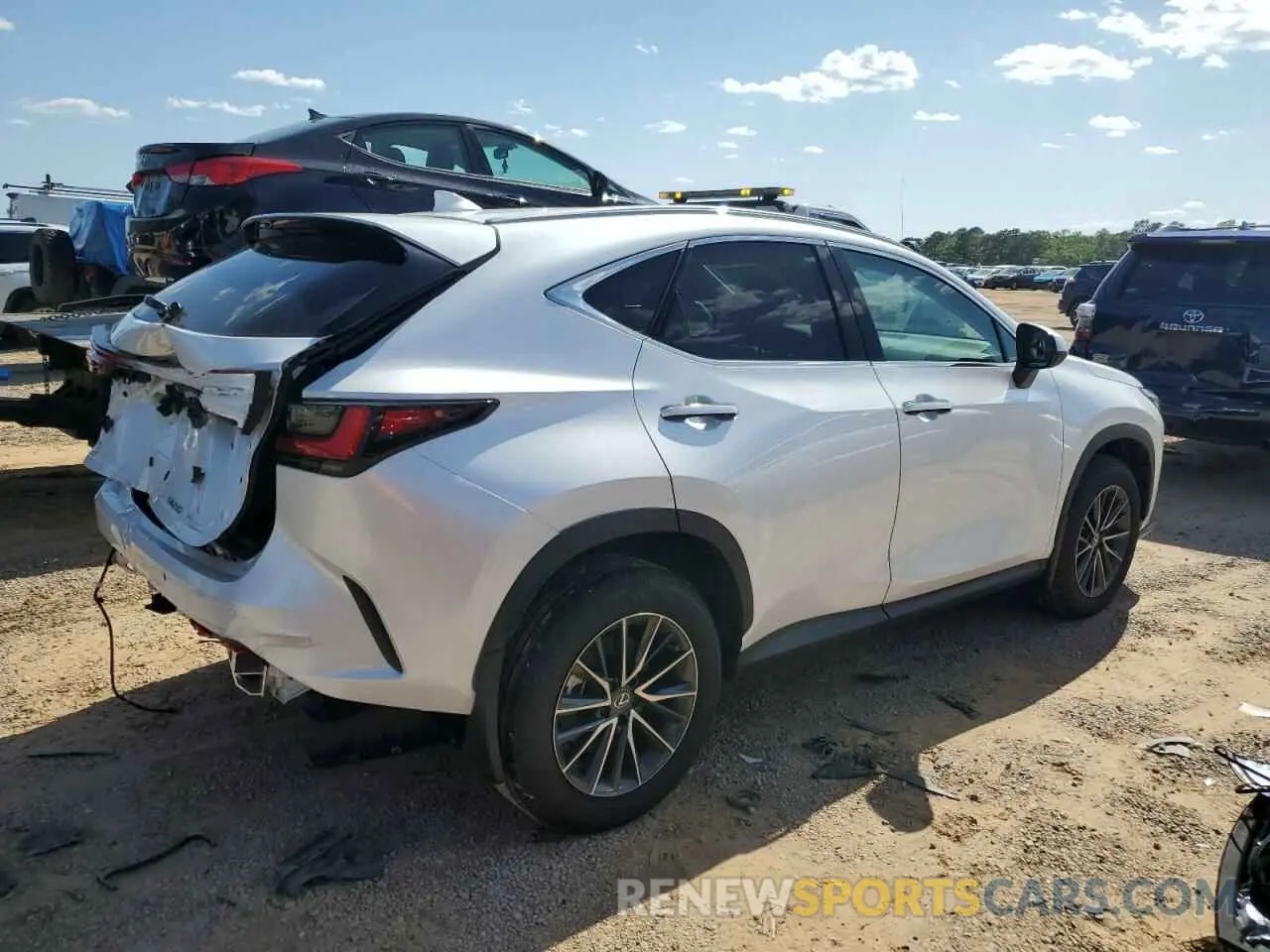 3 Photograph of a damaged car 2T2GDCAZ6SC016841 LEXUS NX 250 PRE 2025