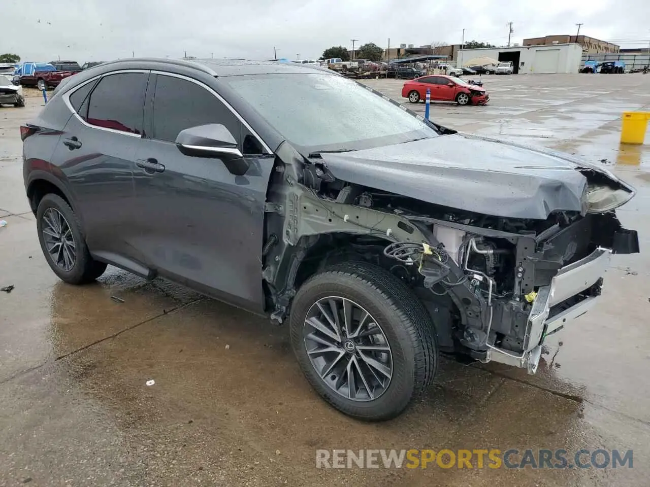 4 Photograph of a damaged car 2T2GDCAZ7SC017268 LEXUS NX 250 PRE 2025