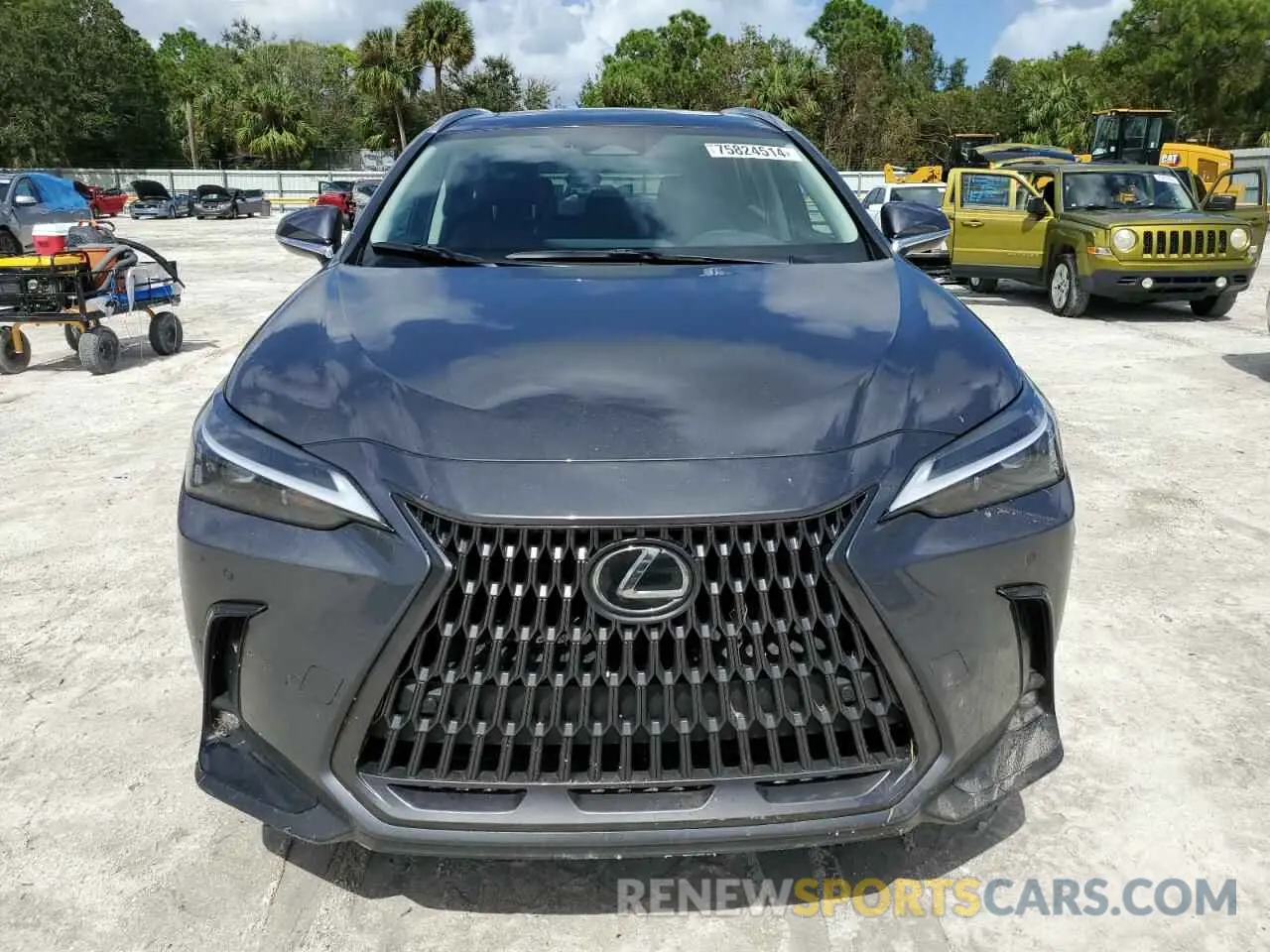 5 Photograph of a damaged car 2T2GDCAZXSC016387 LEXUS NX 250 PRE 2025