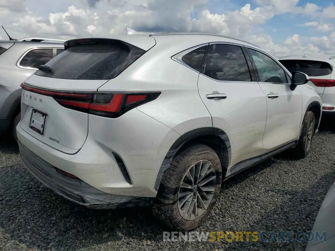 3 Photograph of a damaged car 2T2GDCAZXSC020763 LEXUS NX 250 PRE 2025
