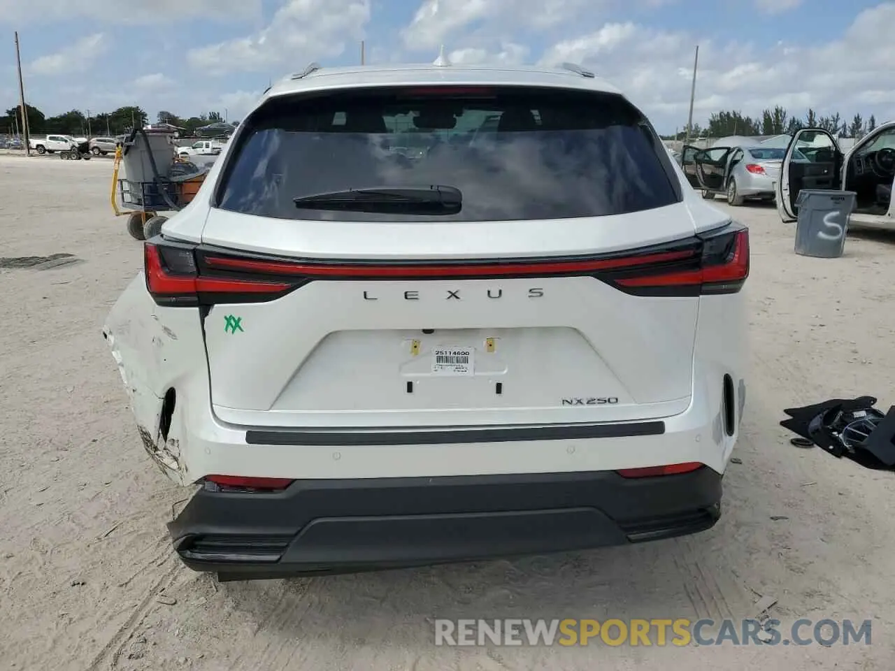 6 Photograph of a damaged car JTJGDCAZ7S2021918 LEXUS NX 250 PRE 2025