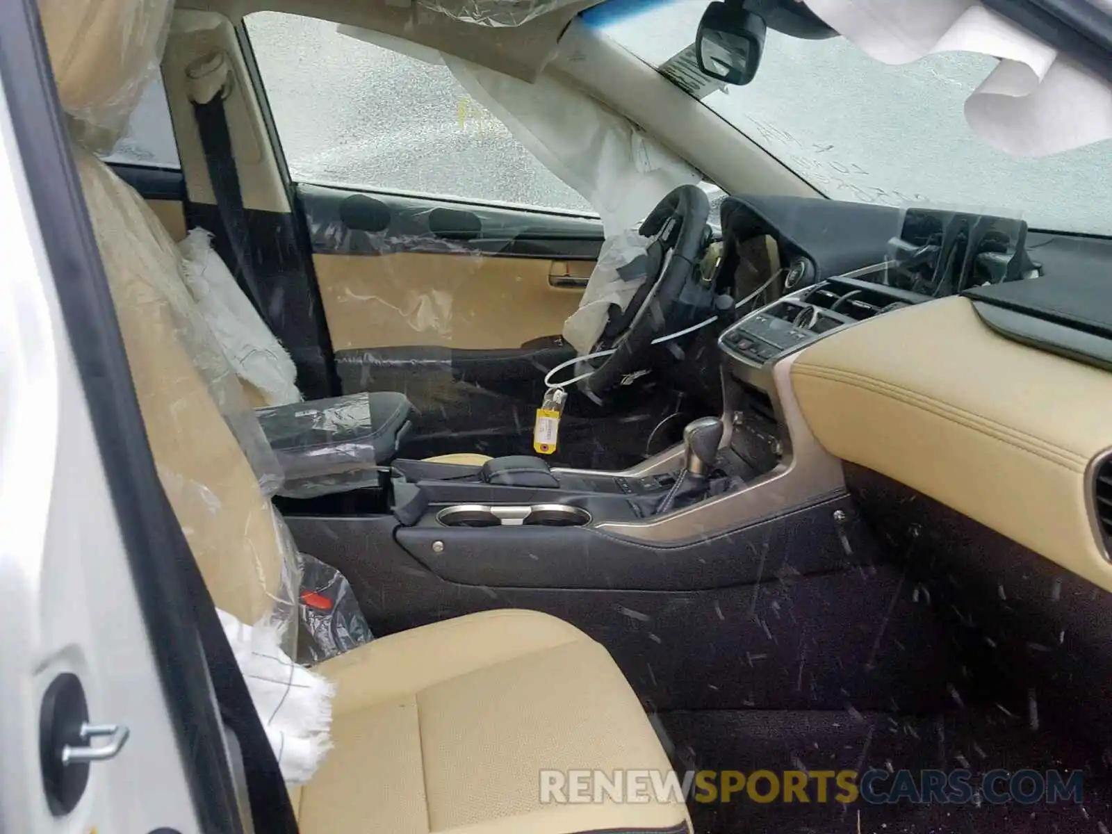 5 Photograph of a damaged car JTJBARBZ0K2179621 LEXUS NX 300 2019