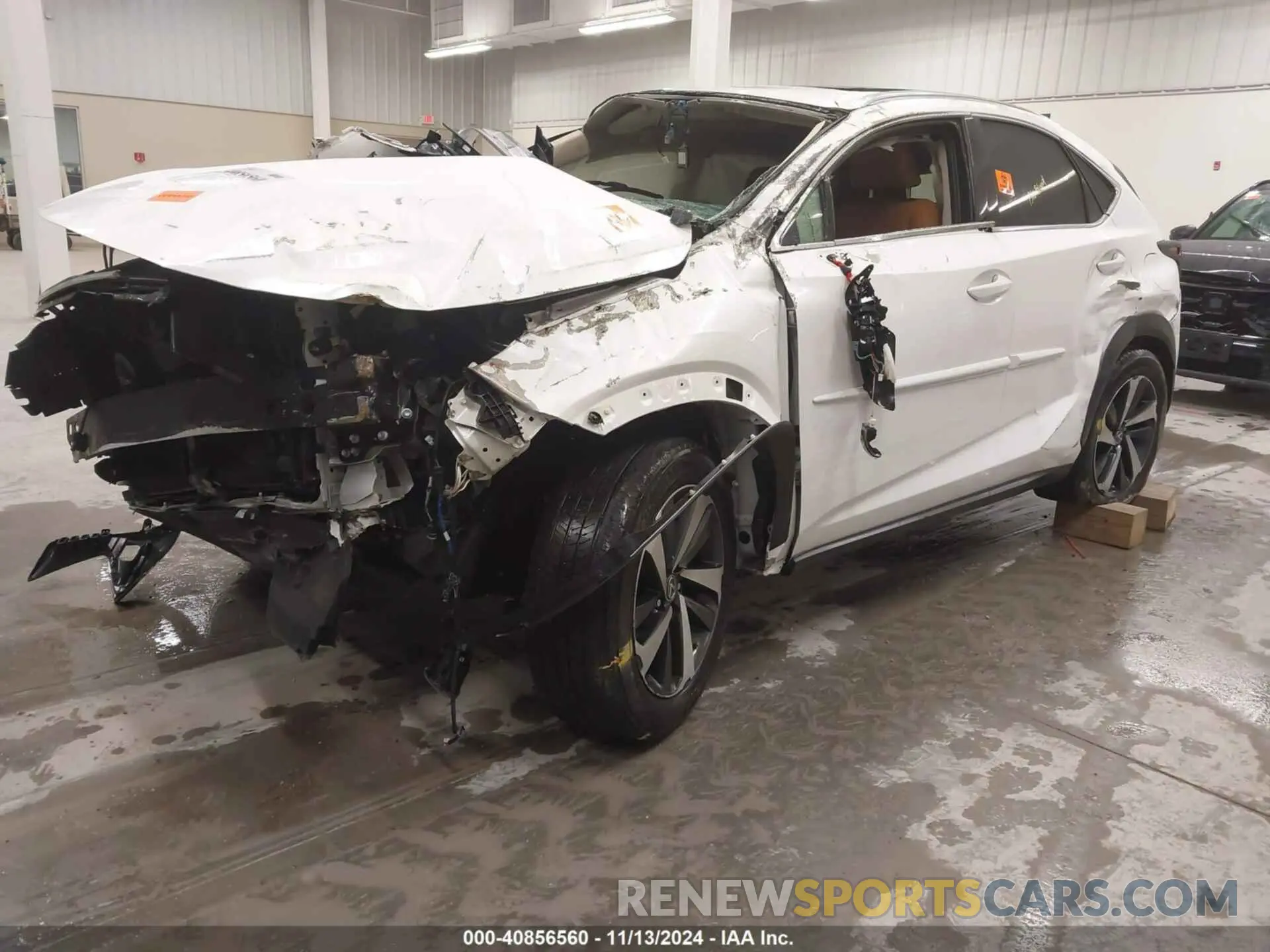 2 Photograph of a damaged car JTJBARBZ0K2180378 LEXUS NX 300 2019