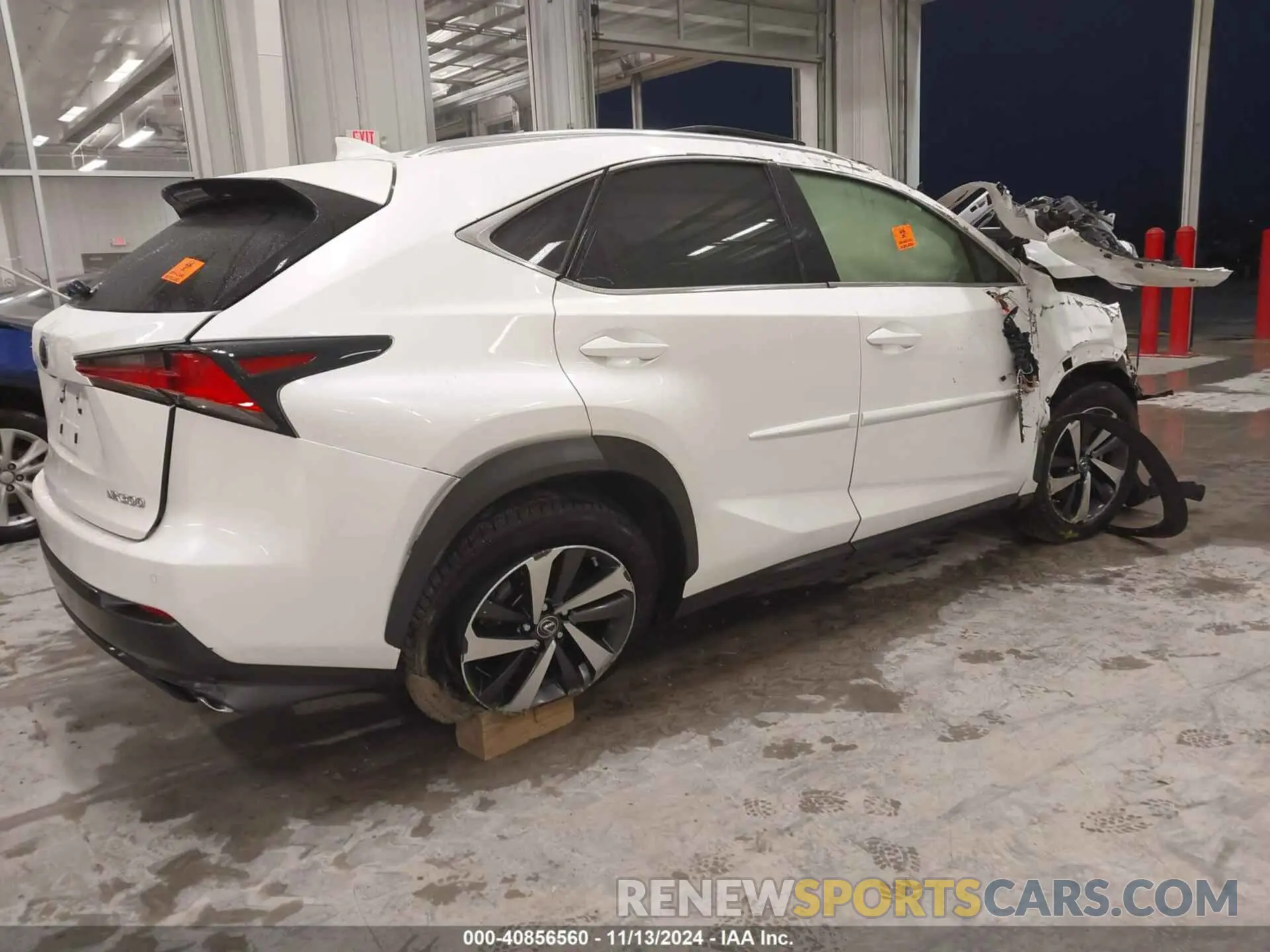 4 Photograph of a damaged car JTJBARBZ0K2180378 LEXUS NX 300 2019