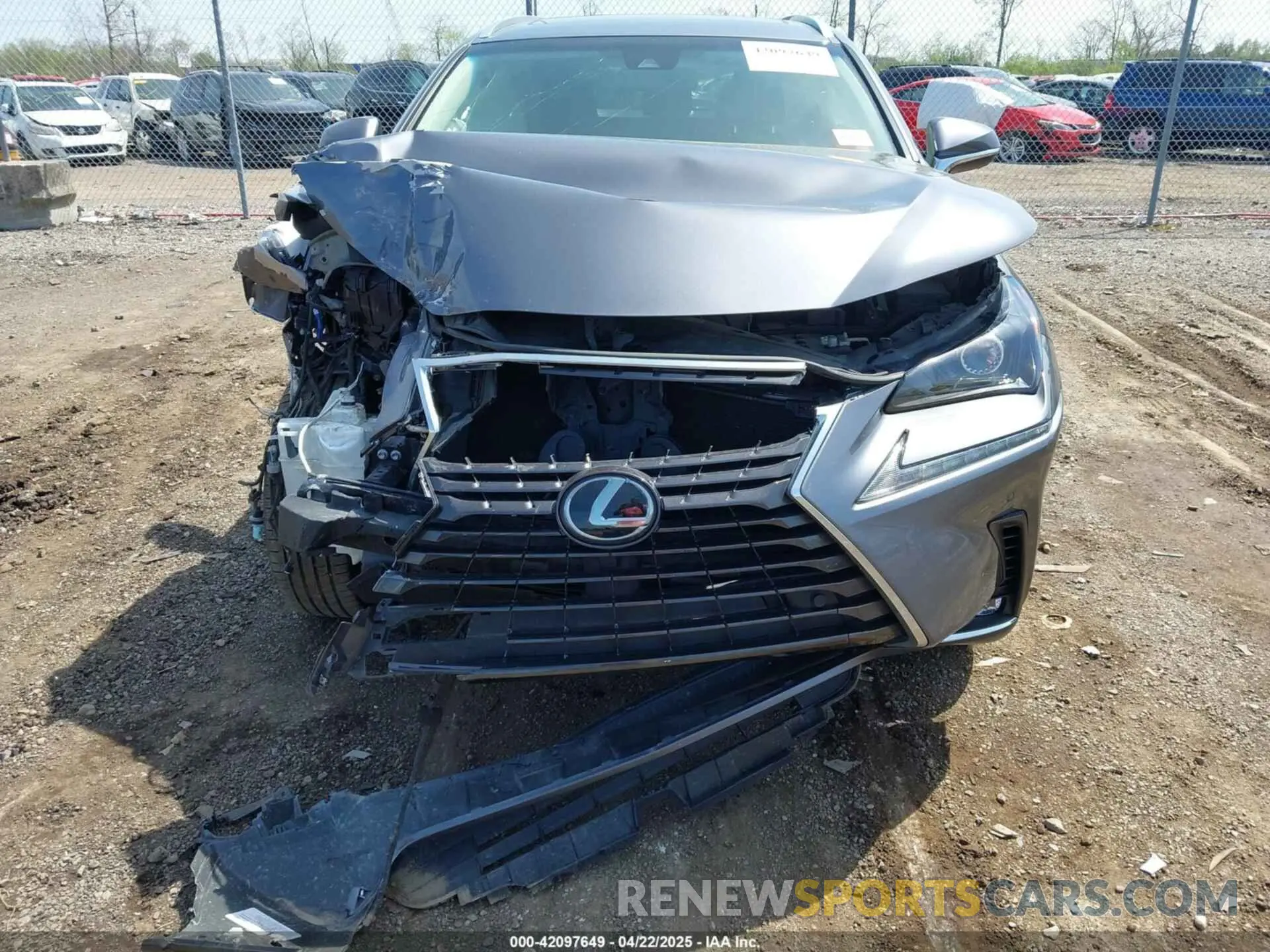 13 Photograph of a damaged car JTJBARBZ0K2182616 LEXUS NX 300 2019