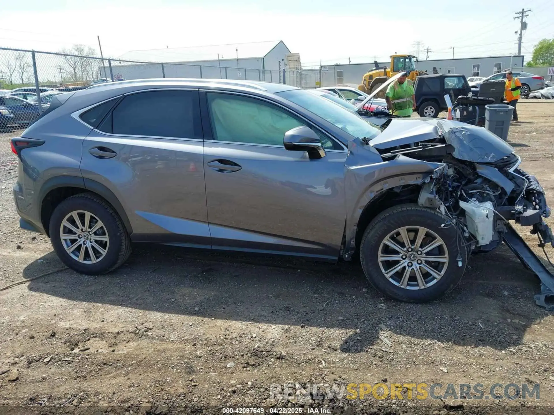 14 Photograph of a damaged car JTJBARBZ0K2182616 LEXUS NX 300 2019
