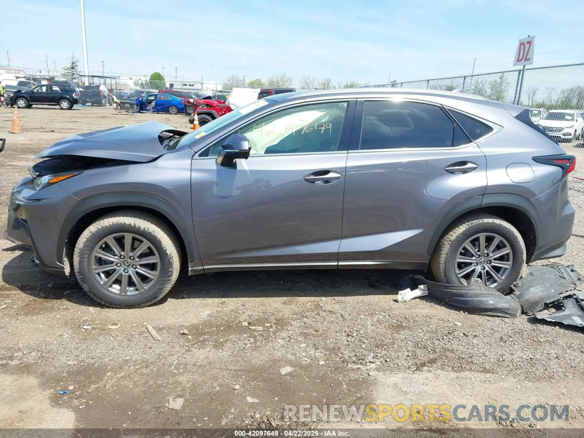 15 Photograph of a damaged car JTJBARBZ0K2182616 LEXUS NX 300 2019