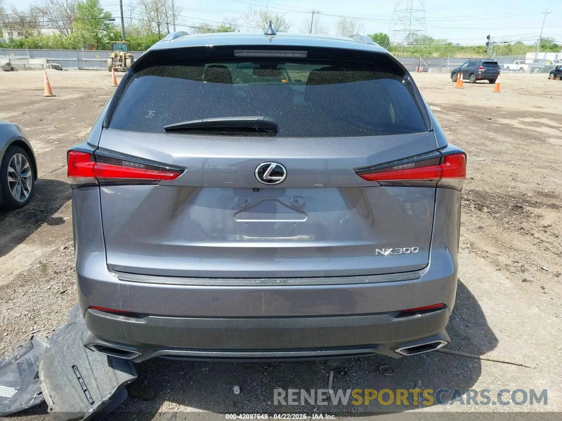 17 Photograph of a damaged car JTJBARBZ0K2182616 LEXUS NX 300 2019