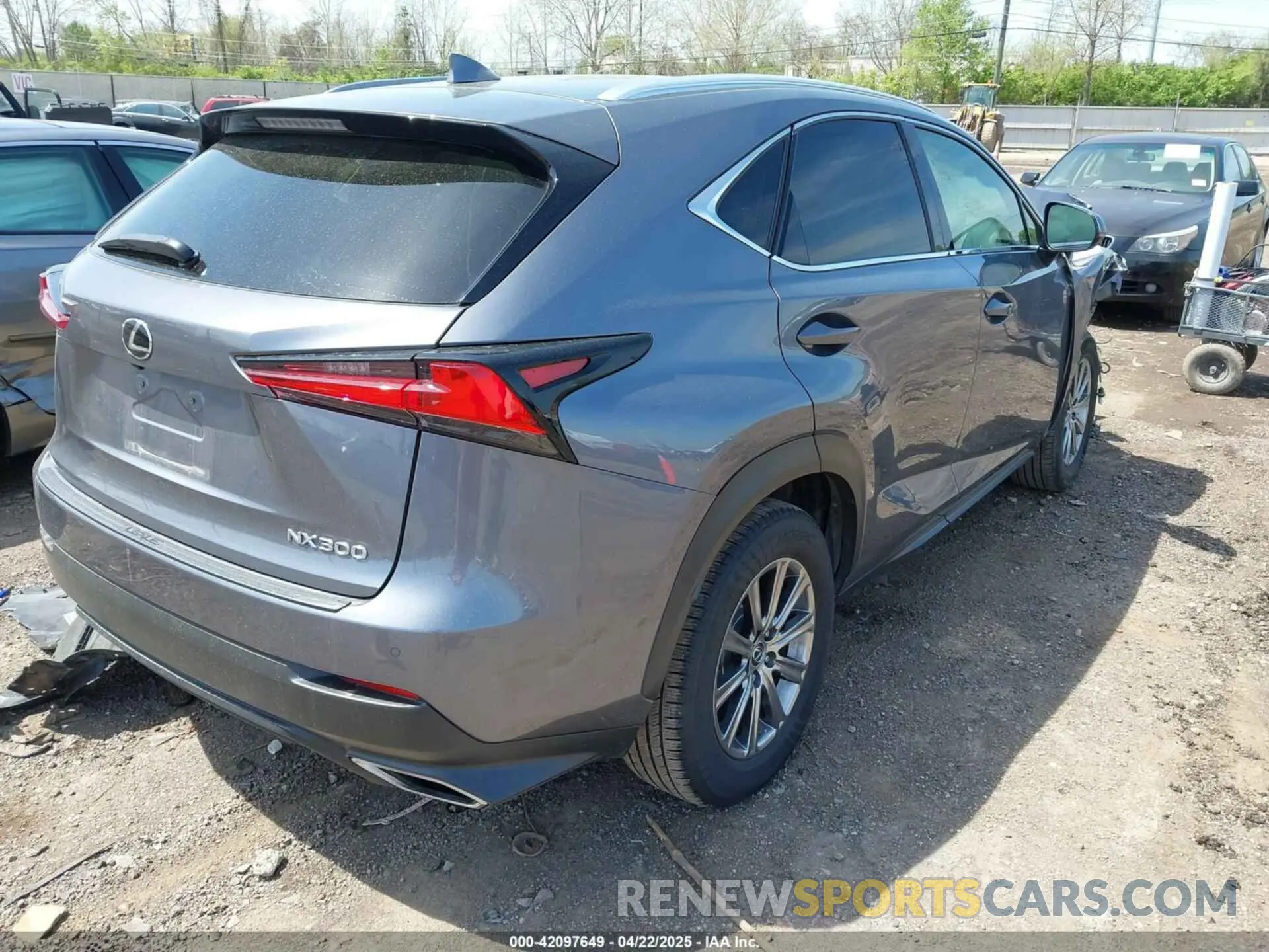 4 Photograph of a damaged car JTJBARBZ0K2182616 LEXUS NX 300 2019