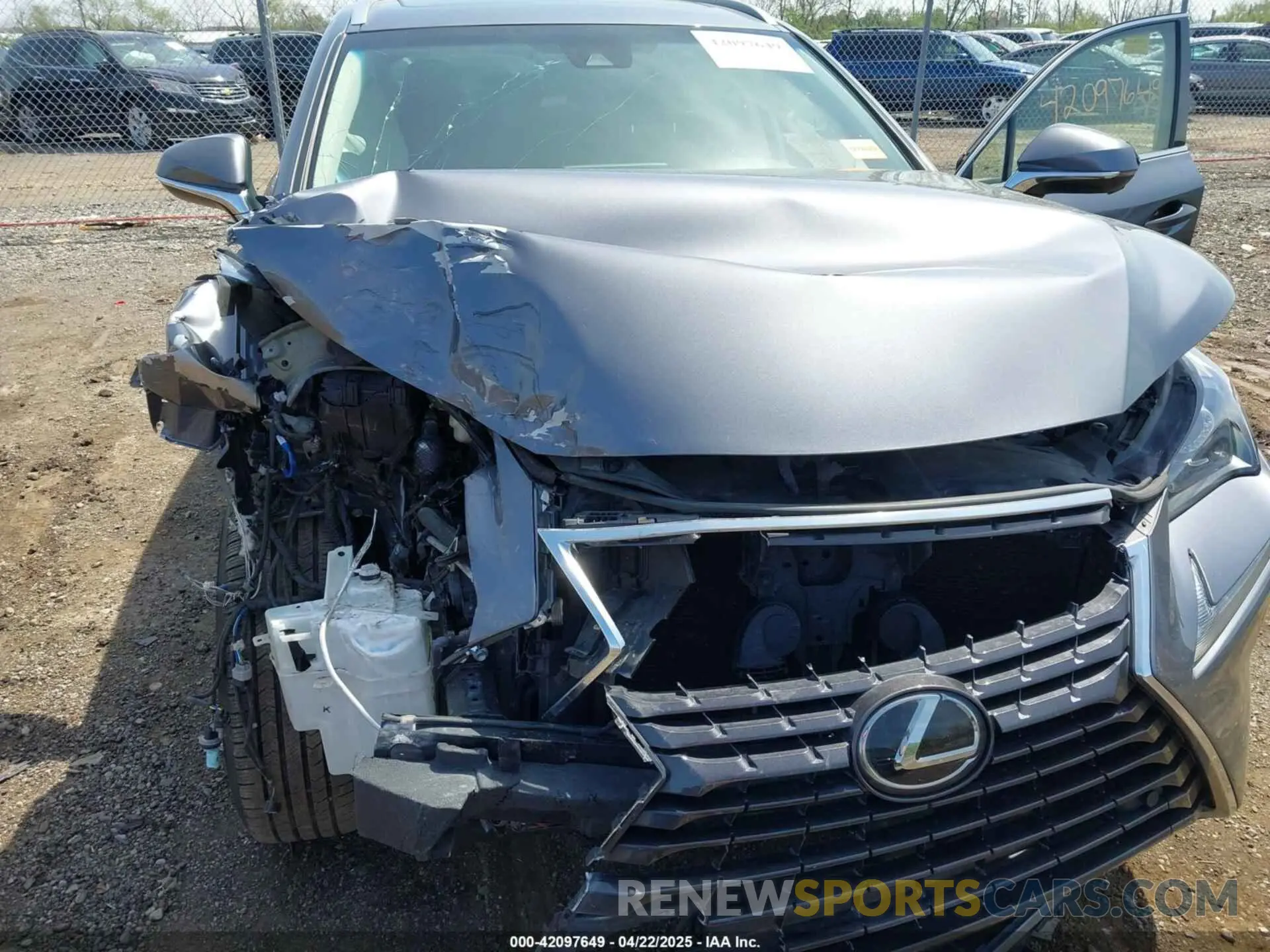 6 Photograph of a damaged car JTJBARBZ0K2182616 LEXUS NX 300 2019