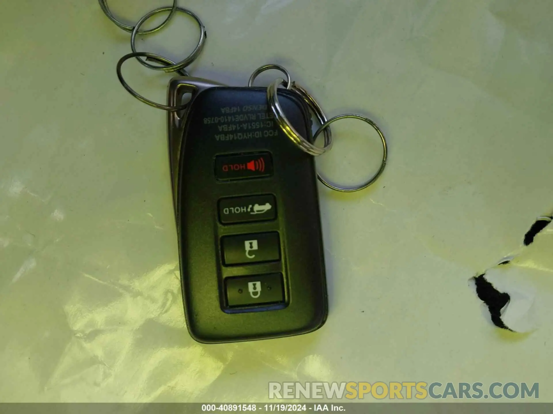 11 Photograph of a damaged car JTJBARBZ0K2211726 LEXUS NX 300 2019