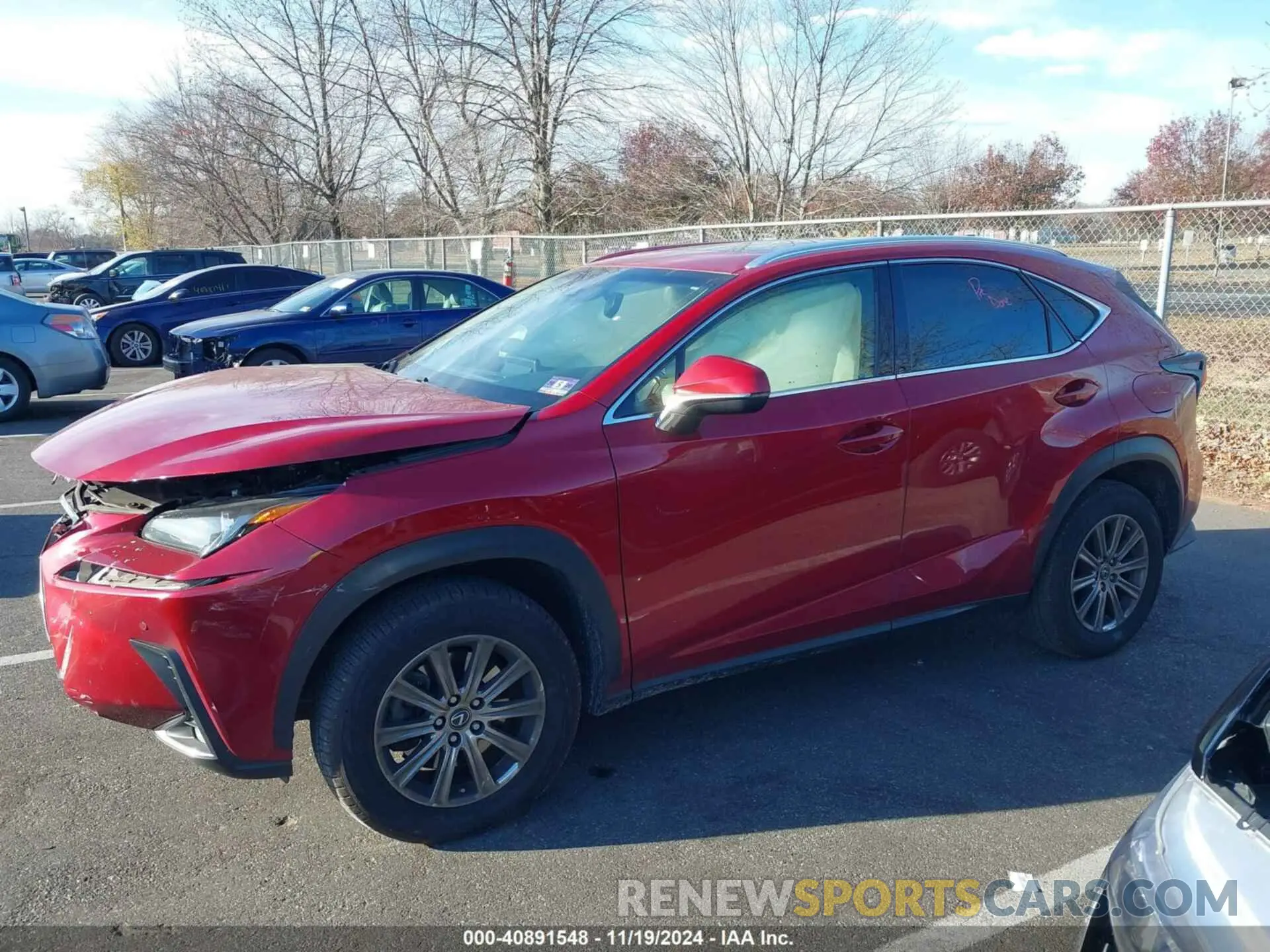 14 Photograph of a damaged car JTJBARBZ0K2211726 LEXUS NX 300 2019