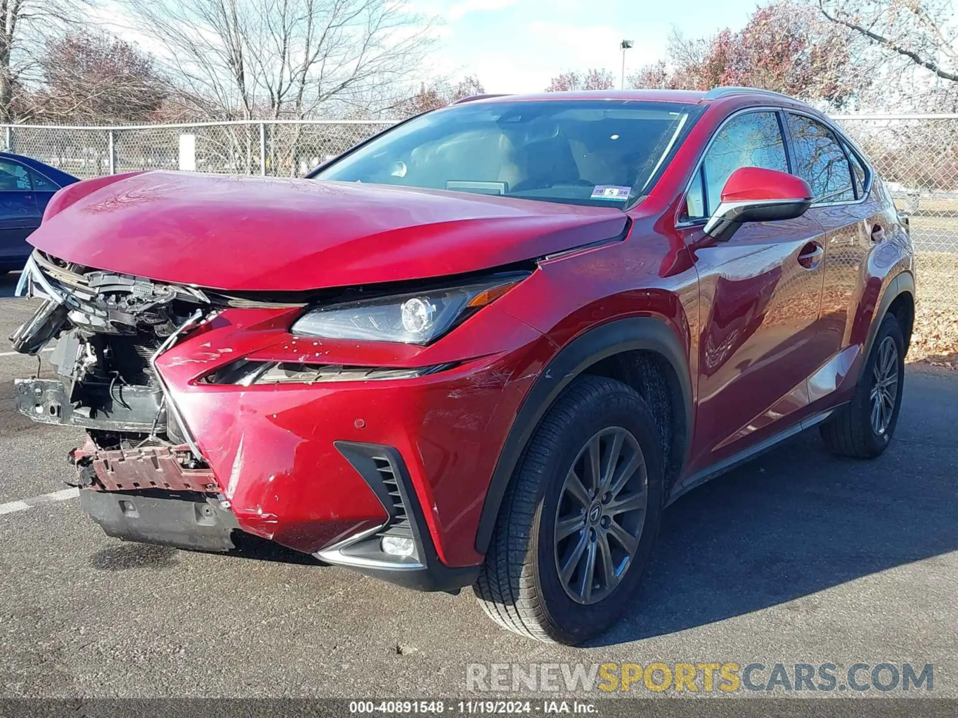 2 Photograph of a damaged car JTJBARBZ0K2211726 LEXUS NX 300 2019