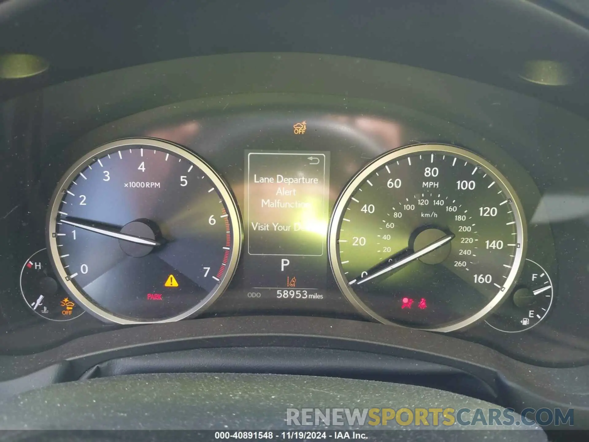 7 Photograph of a damaged car JTJBARBZ0K2211726 LEXUS NX 300 2019