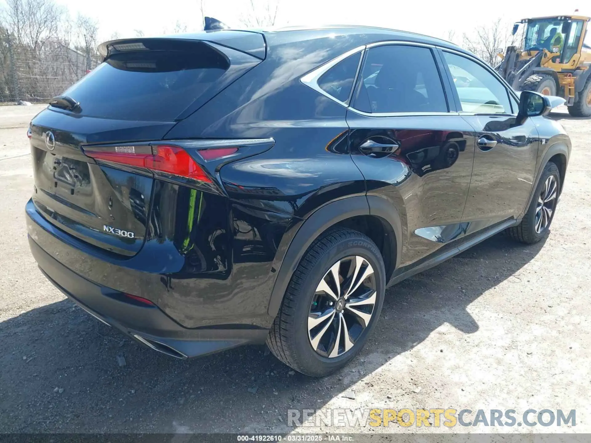 4 Photograph of a damaged car JTJBARBZ0K2216750 LEXUS NX 300 2019