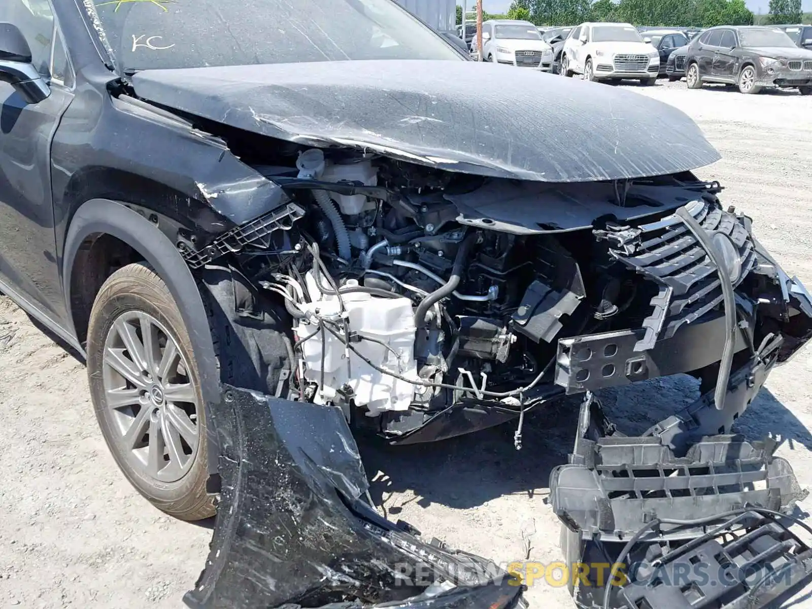 9 Photograph of a damaged car JTJBARBZ1K2208561 LEXUS NX 300 2019