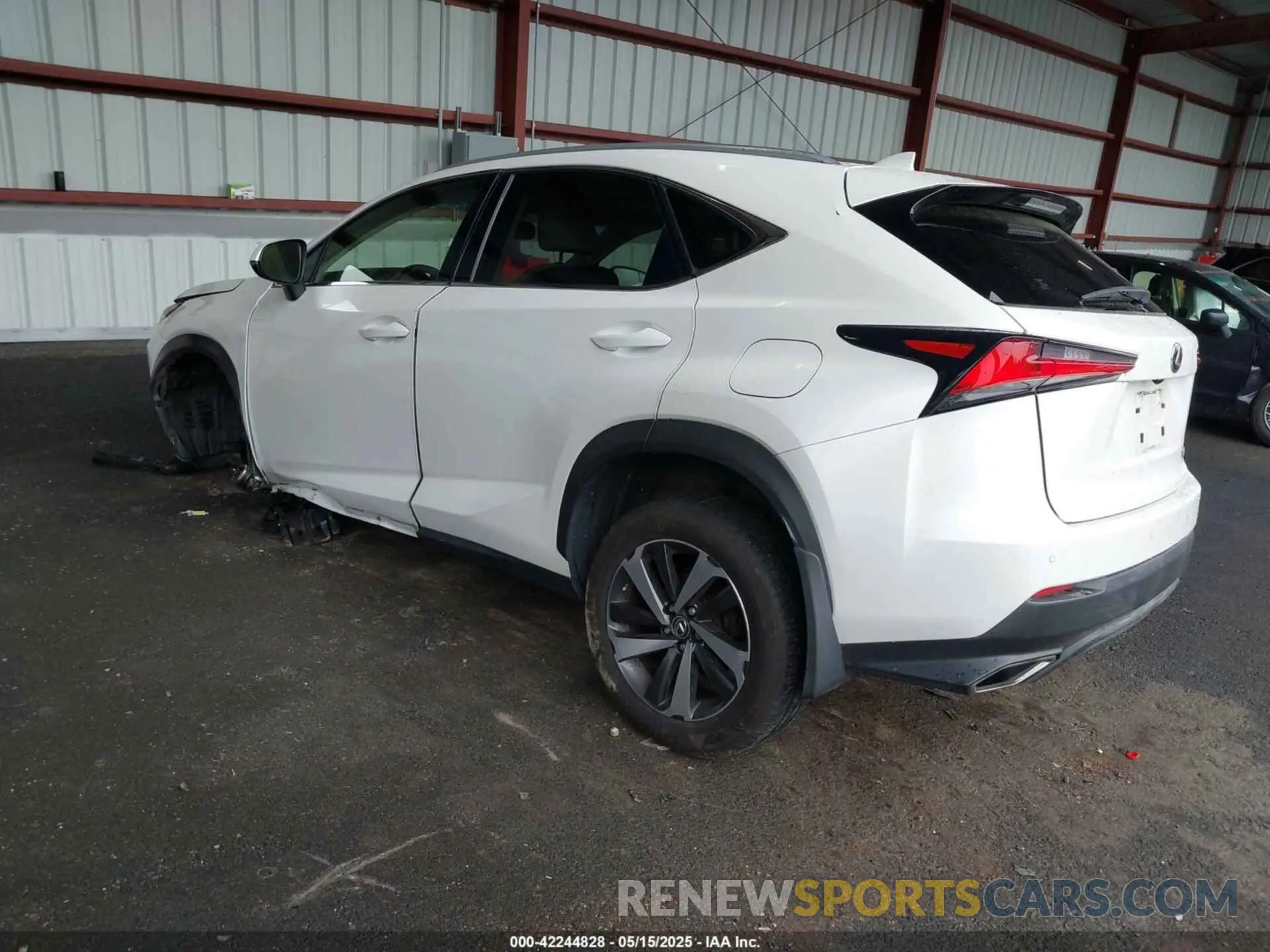 3 Photograph of a damaged car JTJBARBZ2K2183055 LEXUS NX 300 2019