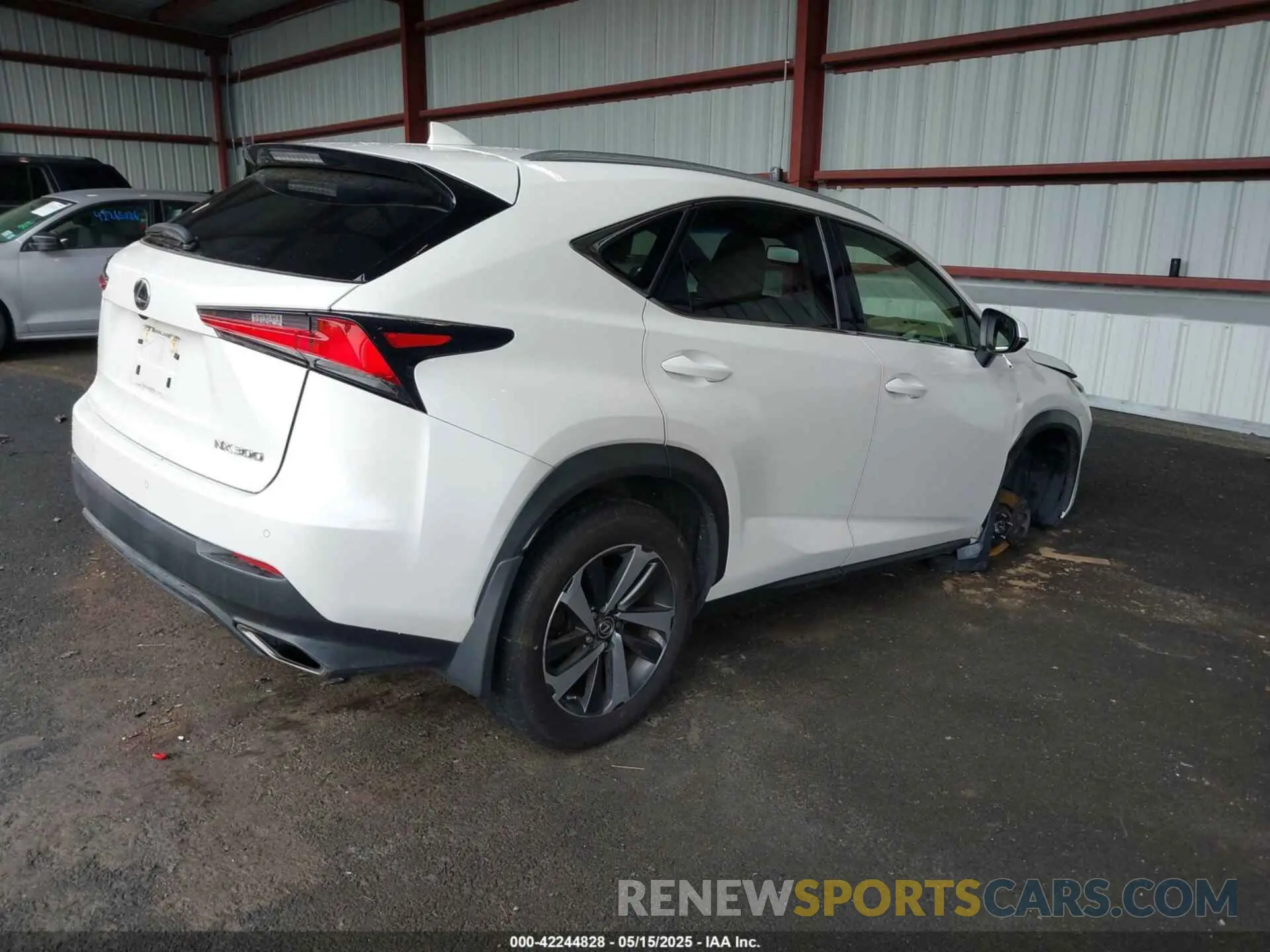 4 Photograph of a damaged car JTJBARBZ2K2183055 LEXUS NX 300 2019