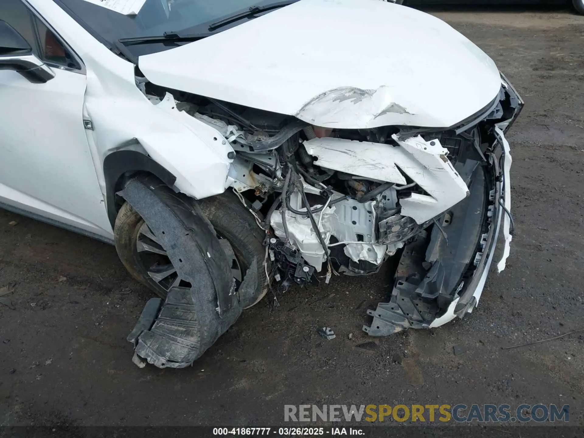 17 Photograph of a damaged car JTJBARBZ2K2186862 LEXUS NX 300 2019