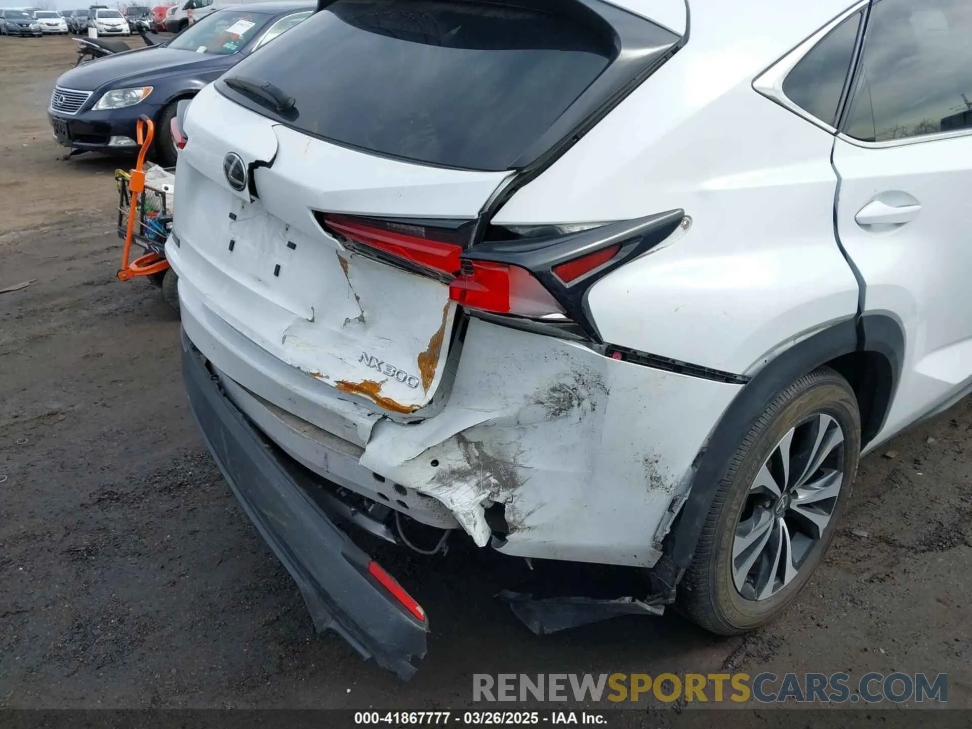 18 Photograph of a damaged car JTJBARBZ2K2186862 LEXUS NX 300 2019