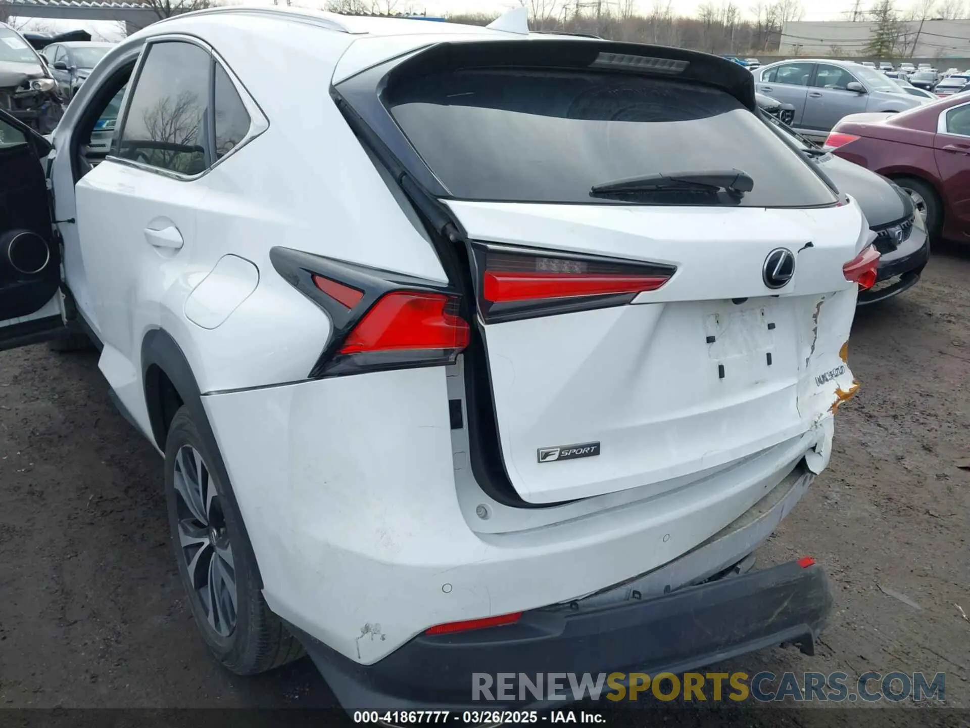 20 Photograph of a damaged car JTJBARBZ2K2186862 LEXUS NX 300 2019