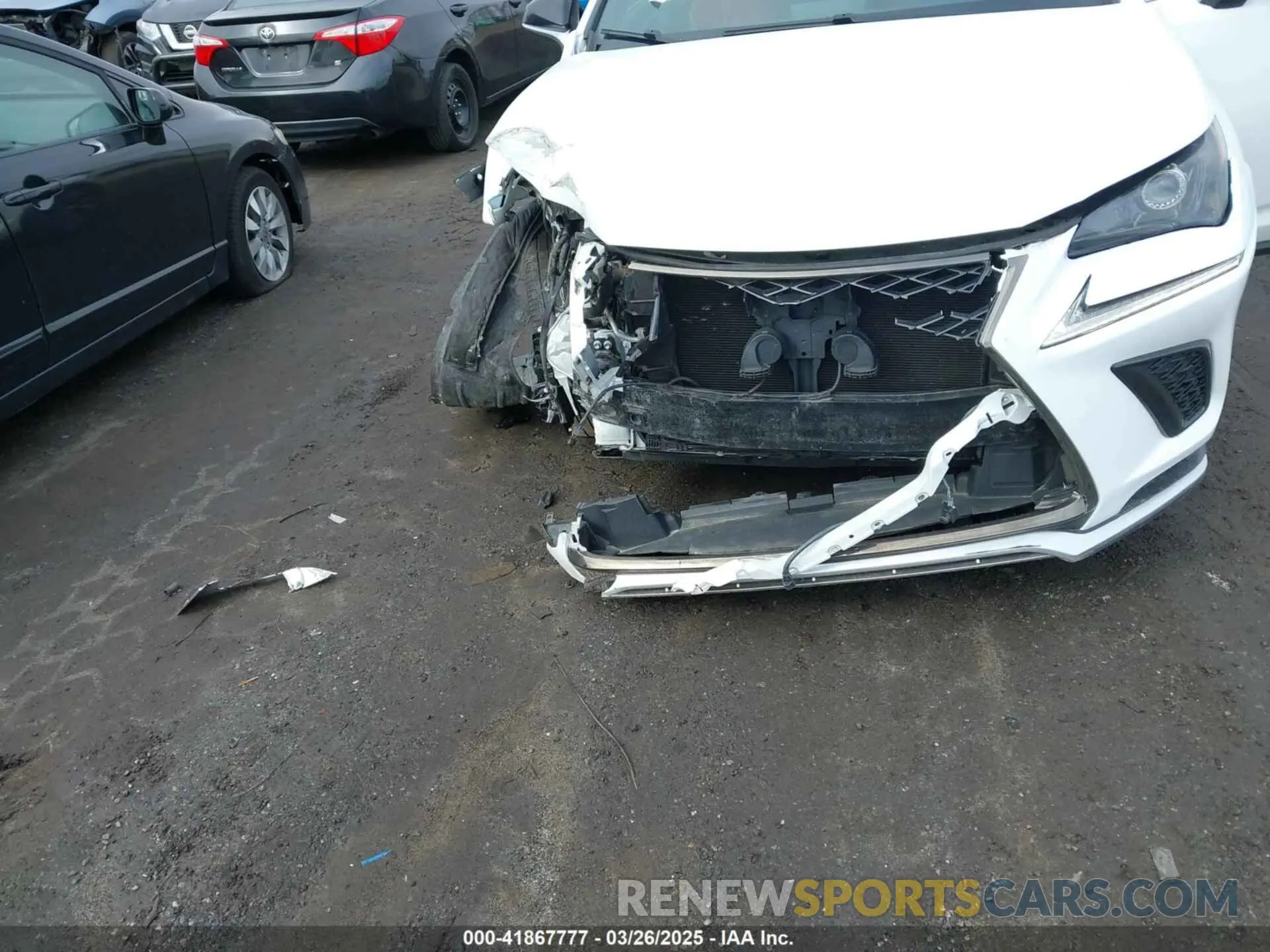6 Photograph of a damaged car JTJBARBZ2K2186862 LEXUS NX 300 2019