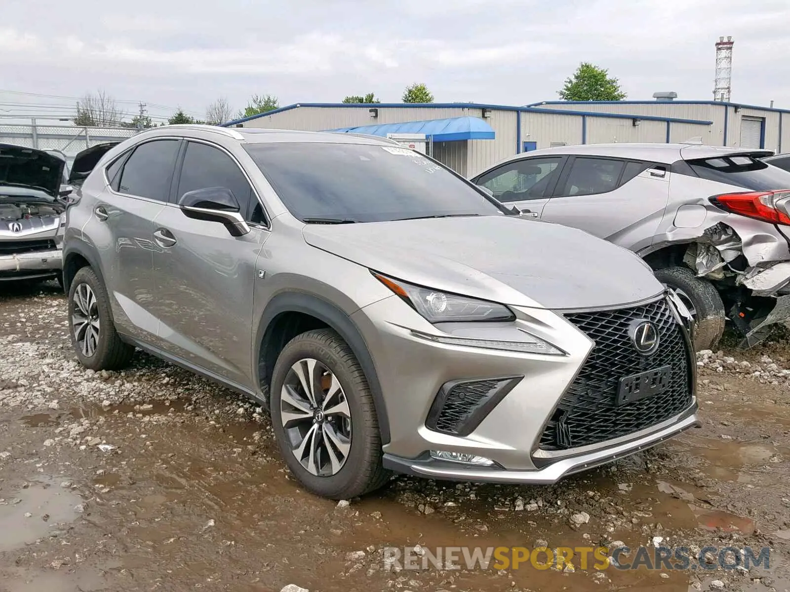 1 Photograph of a damaged car JTJBARBZ2K2191107 LEXUS NX 300 2019