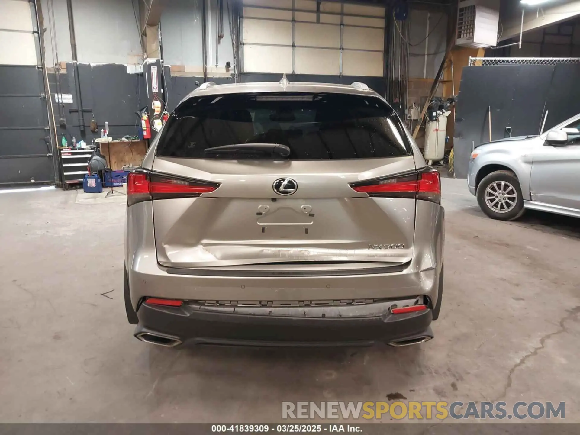 17 Photograph of a damaged car JTJBARBZ3K2184568 LEXUS NX 300 2019