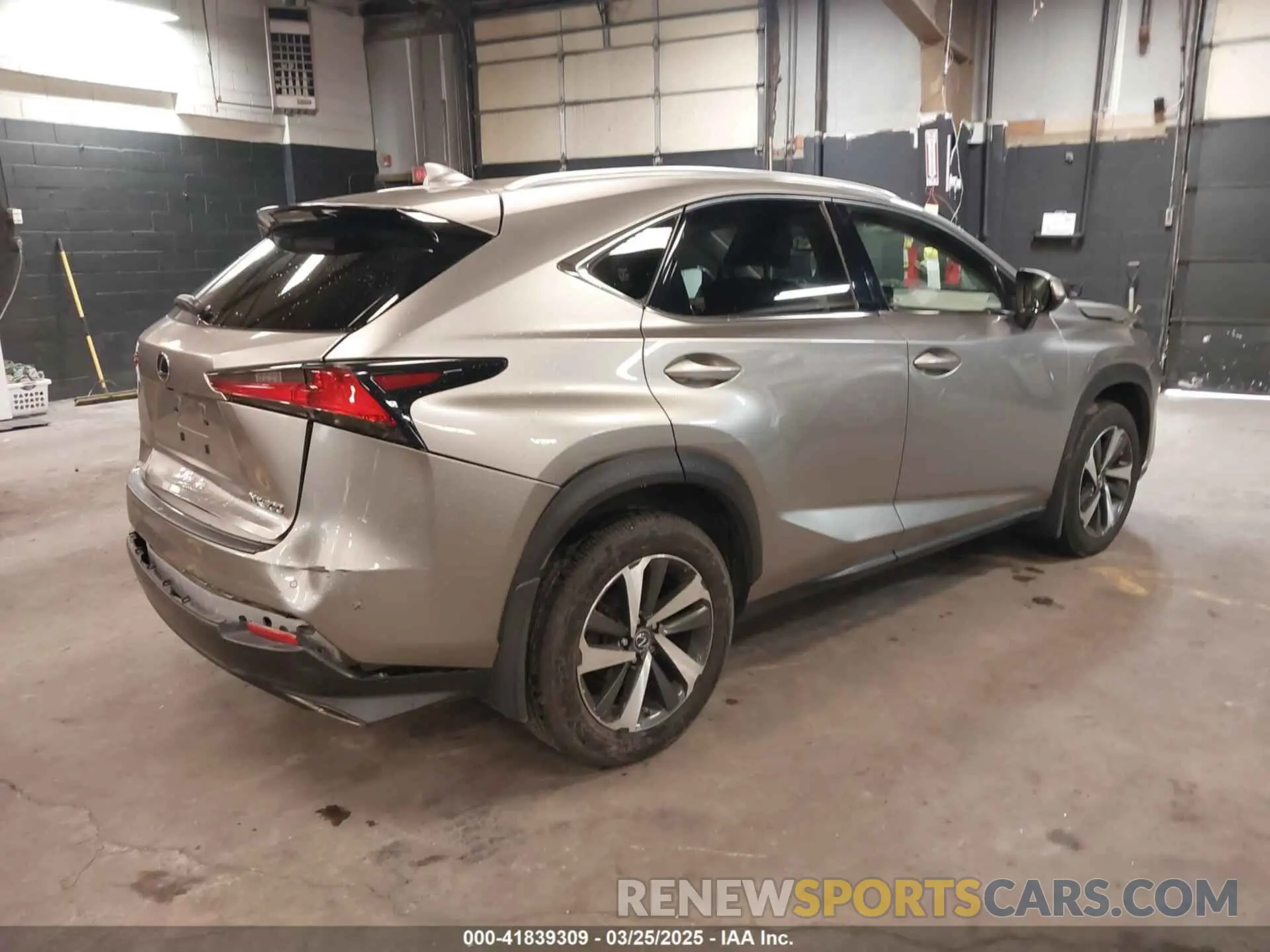 4 Photograph of a damaged car JTJBARBZ3K2184568 LEXUS NX 300 2019