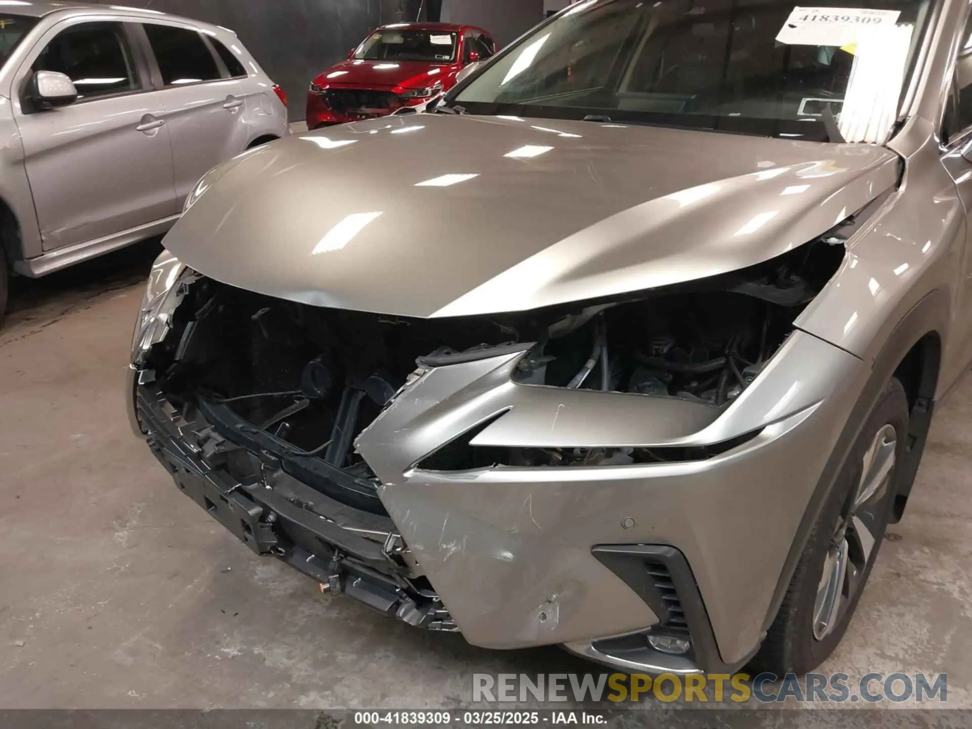 6 Photograph of a damaged car JTJBARBZ3K2184568 LEXUS NX 300 2019