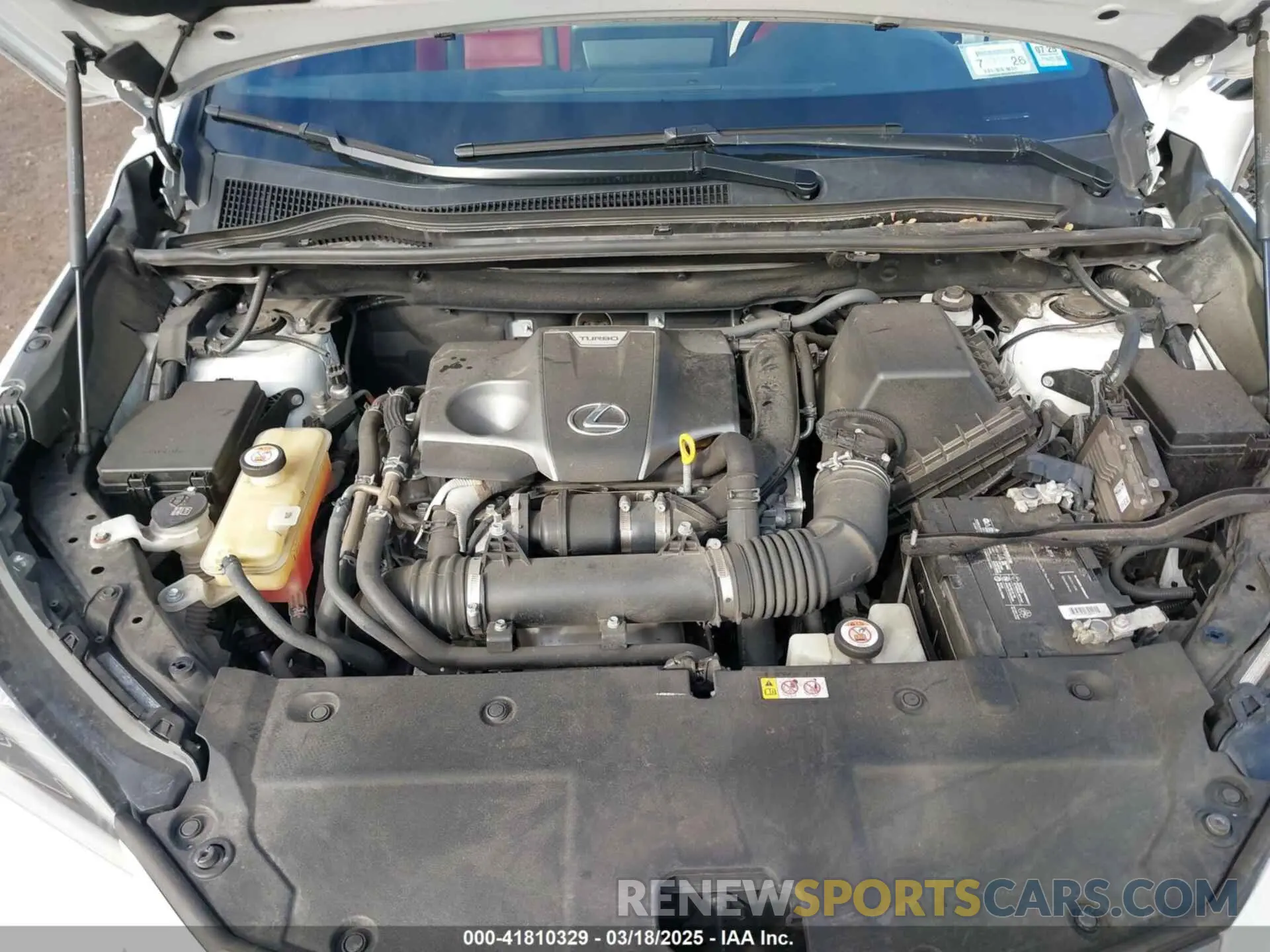 10 Photograph of a damaged car JTJBARBZ3K2193240 LEXUS NX 300 2019
