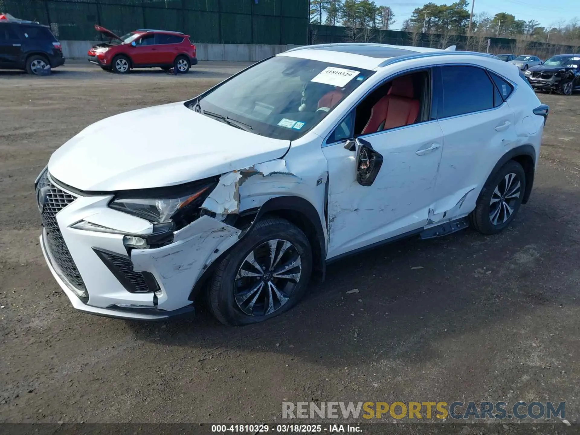 2 Photograph of a damaged car JTJBARBZ3K2193240 LEXUS NX 300 2019