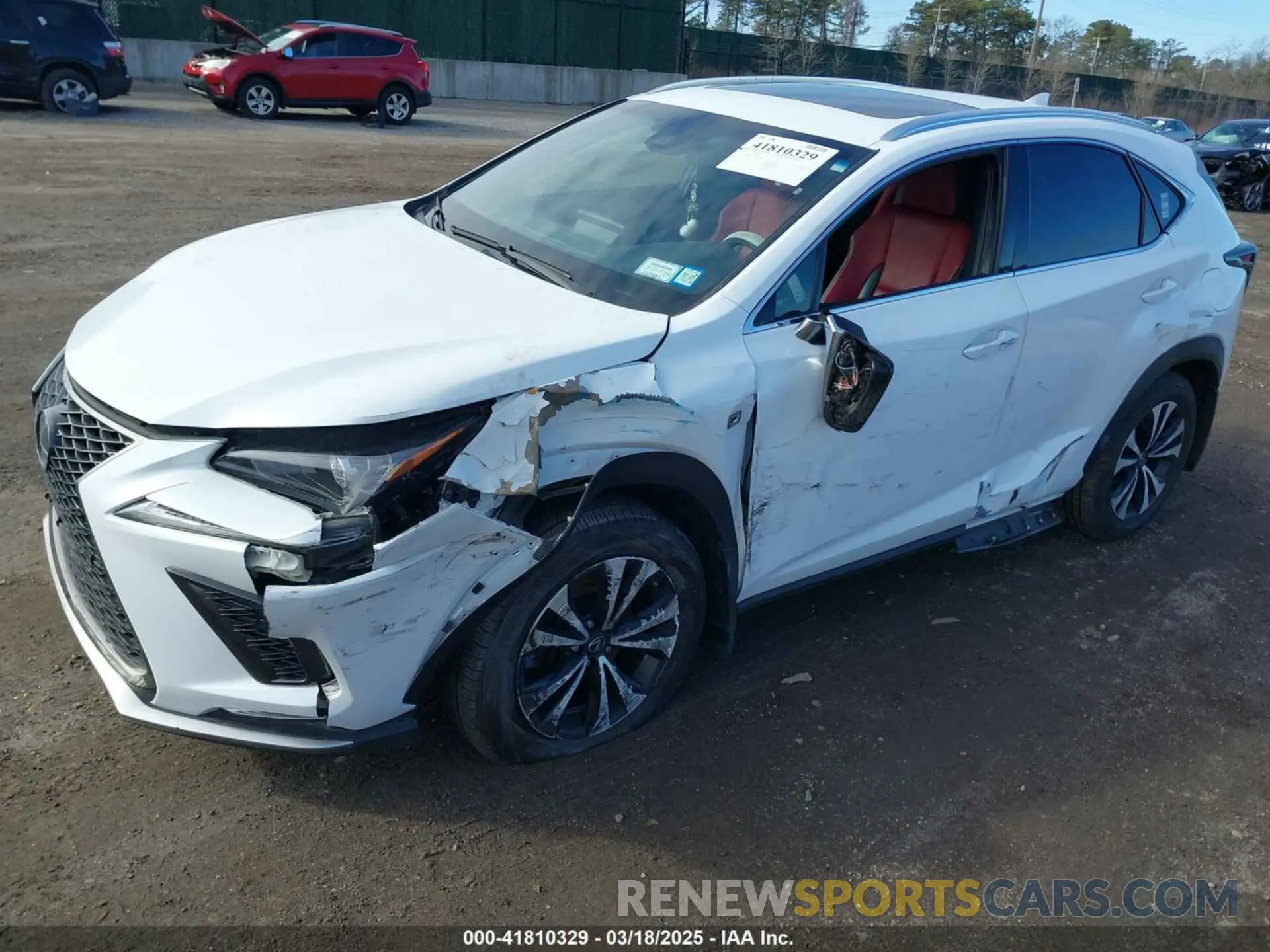 6 Photograph of a damaged car JTJBARBZ3K2193240 LEXUS NX 300 2019